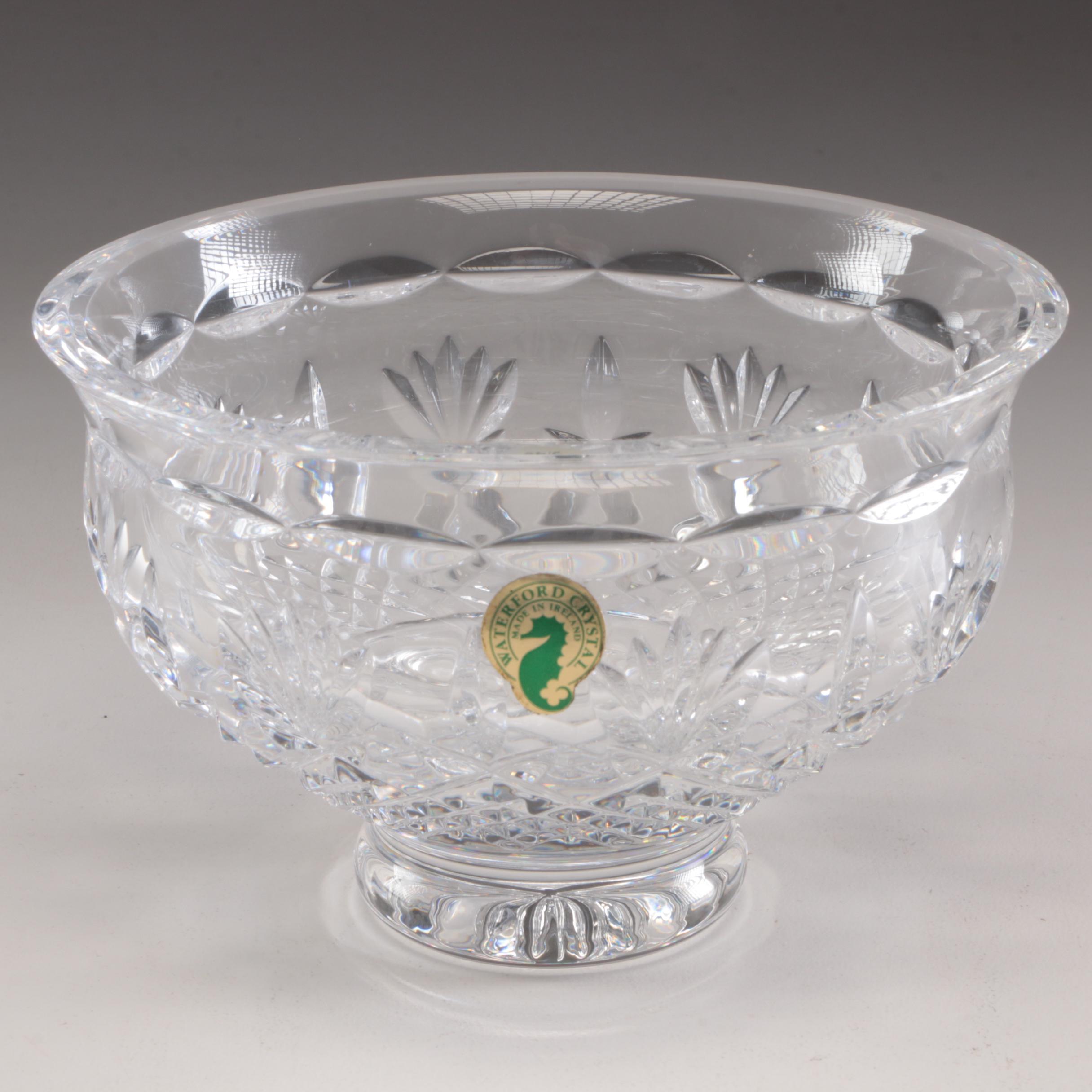 Waterford Crystal "Killarney" Footed Bowl Everything But The House