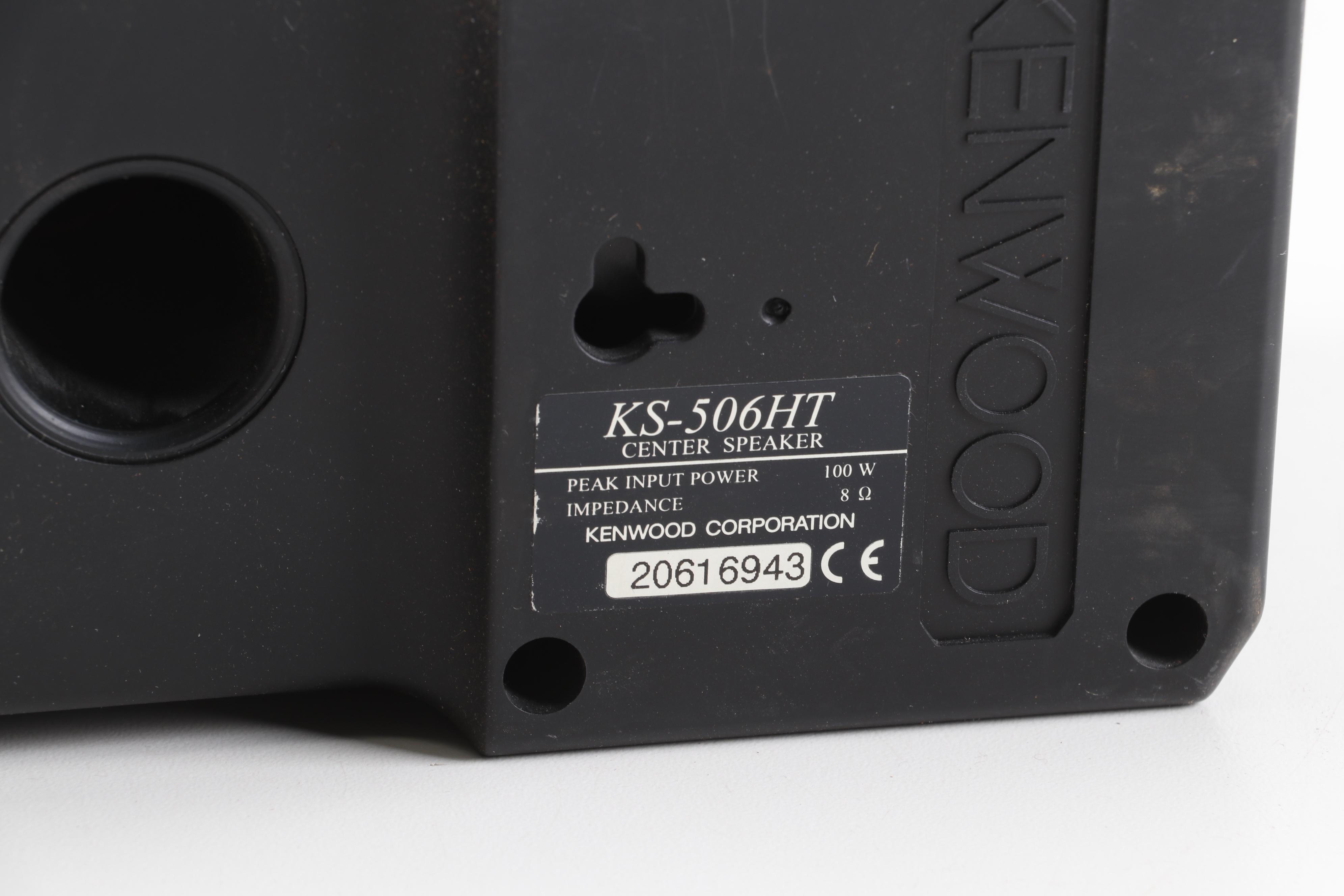 Kenwood Surround Speakers Model KS506HT EBTH