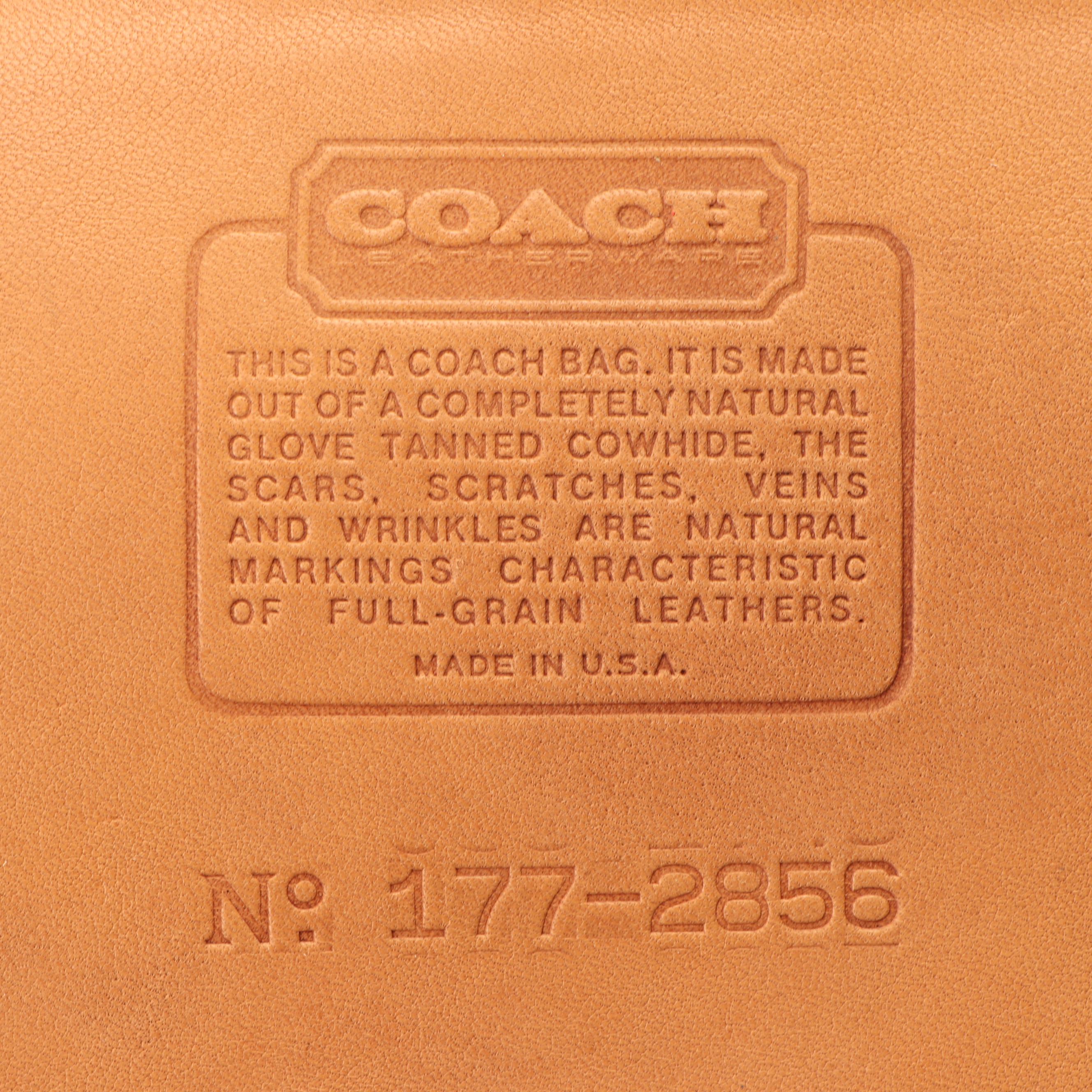 Coach Tan Leather Crossbody Bags EBTH