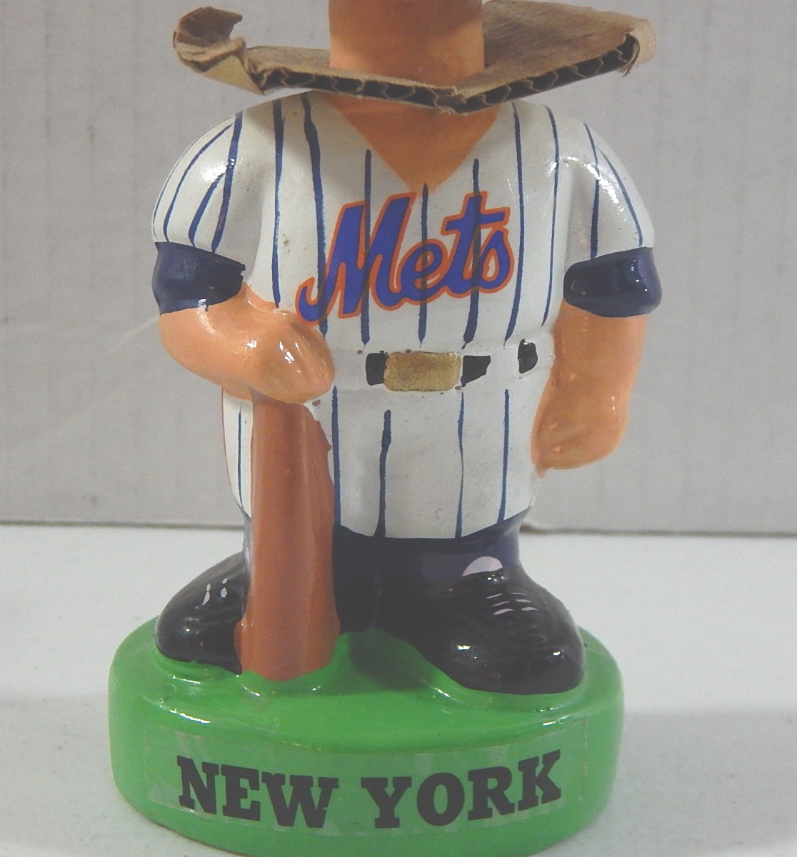 1960s Era New York Mets Baseball Bobblehead with Box EBTH