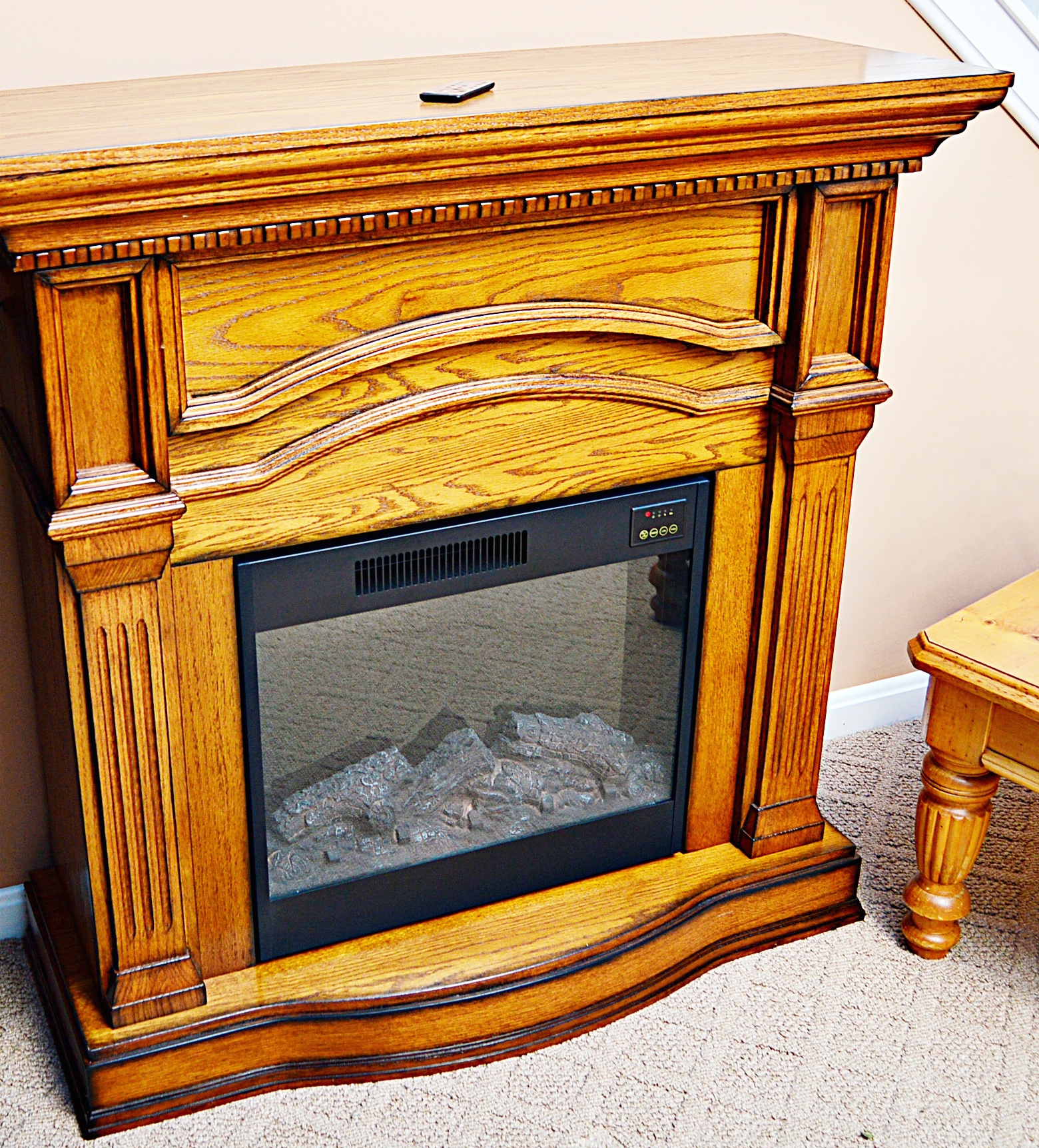 Great World Electric Fireplace EBTH