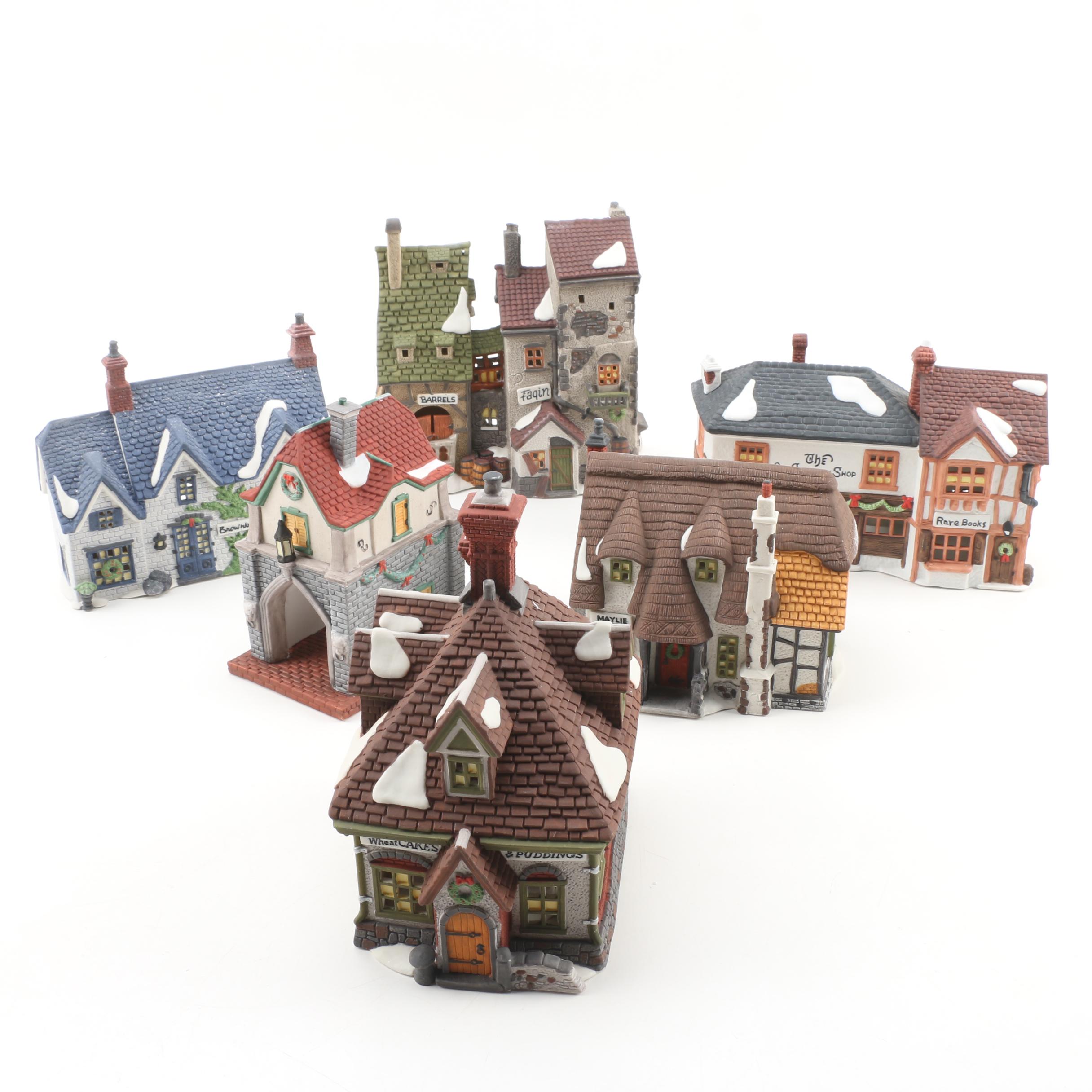 Dept. 56 "Dickens' Village" Series Buildings Including "Oliver Twist