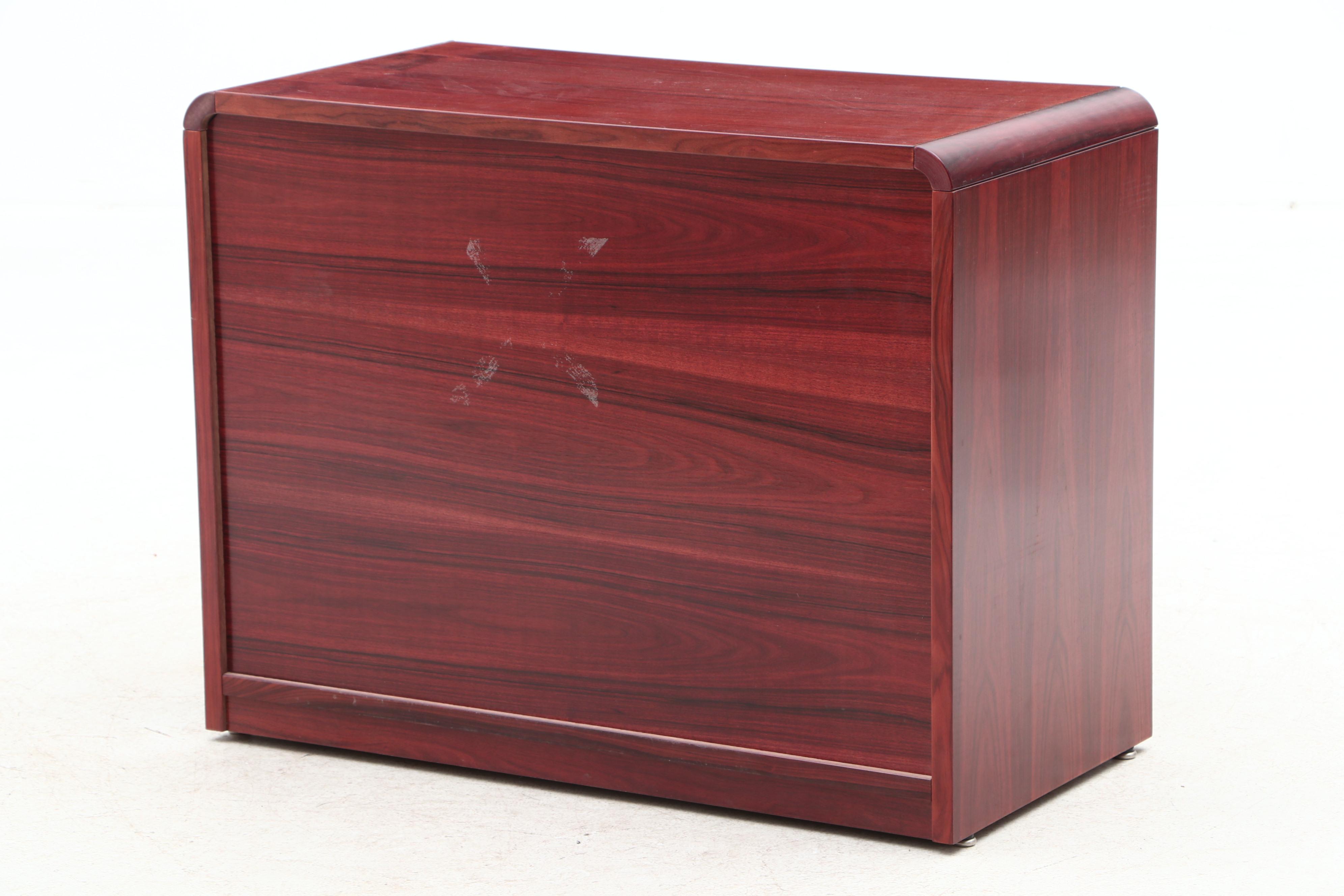 Mahogany Finish Filing EBTH