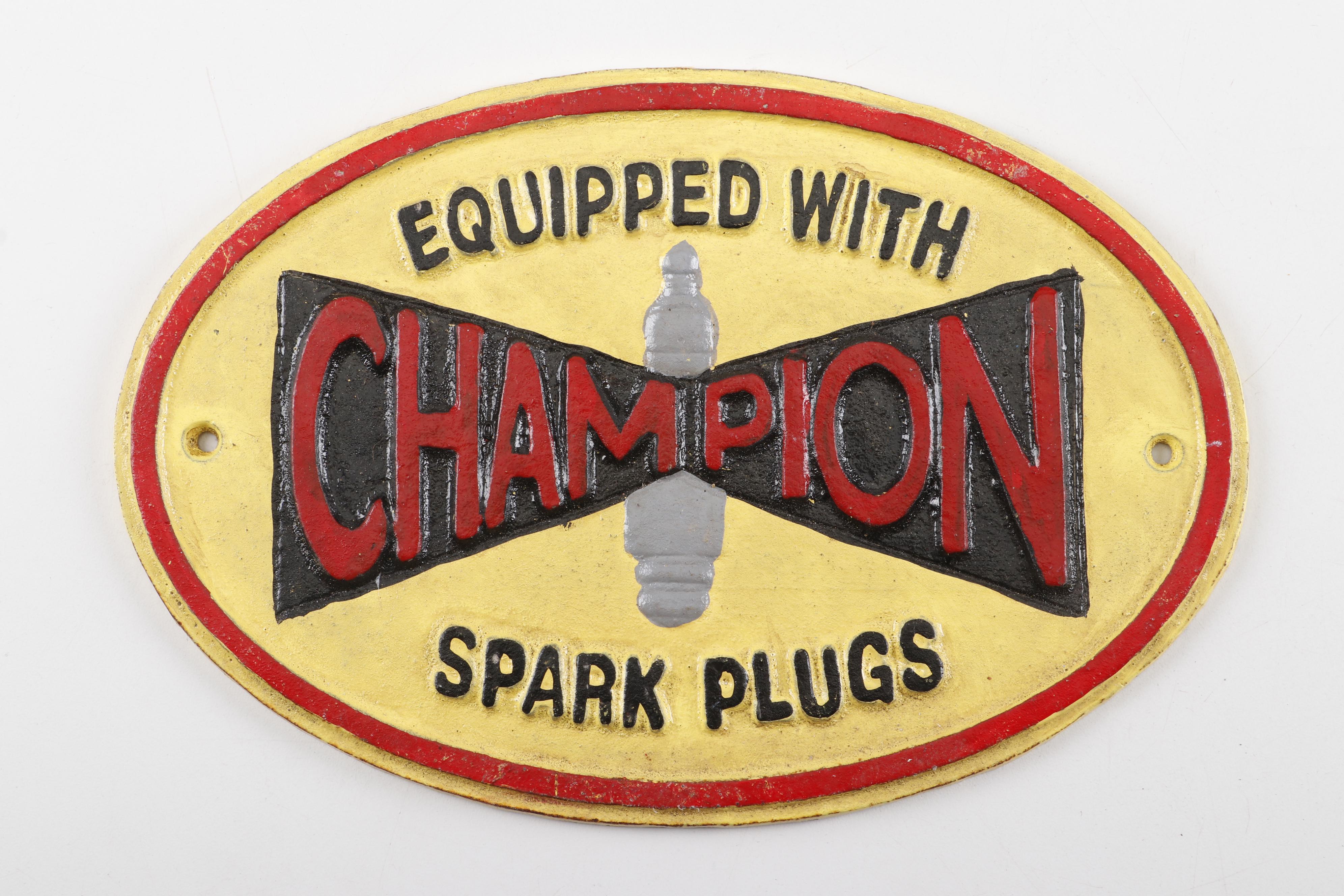 Reproduction Automotive Cast Iron Signs EBTH