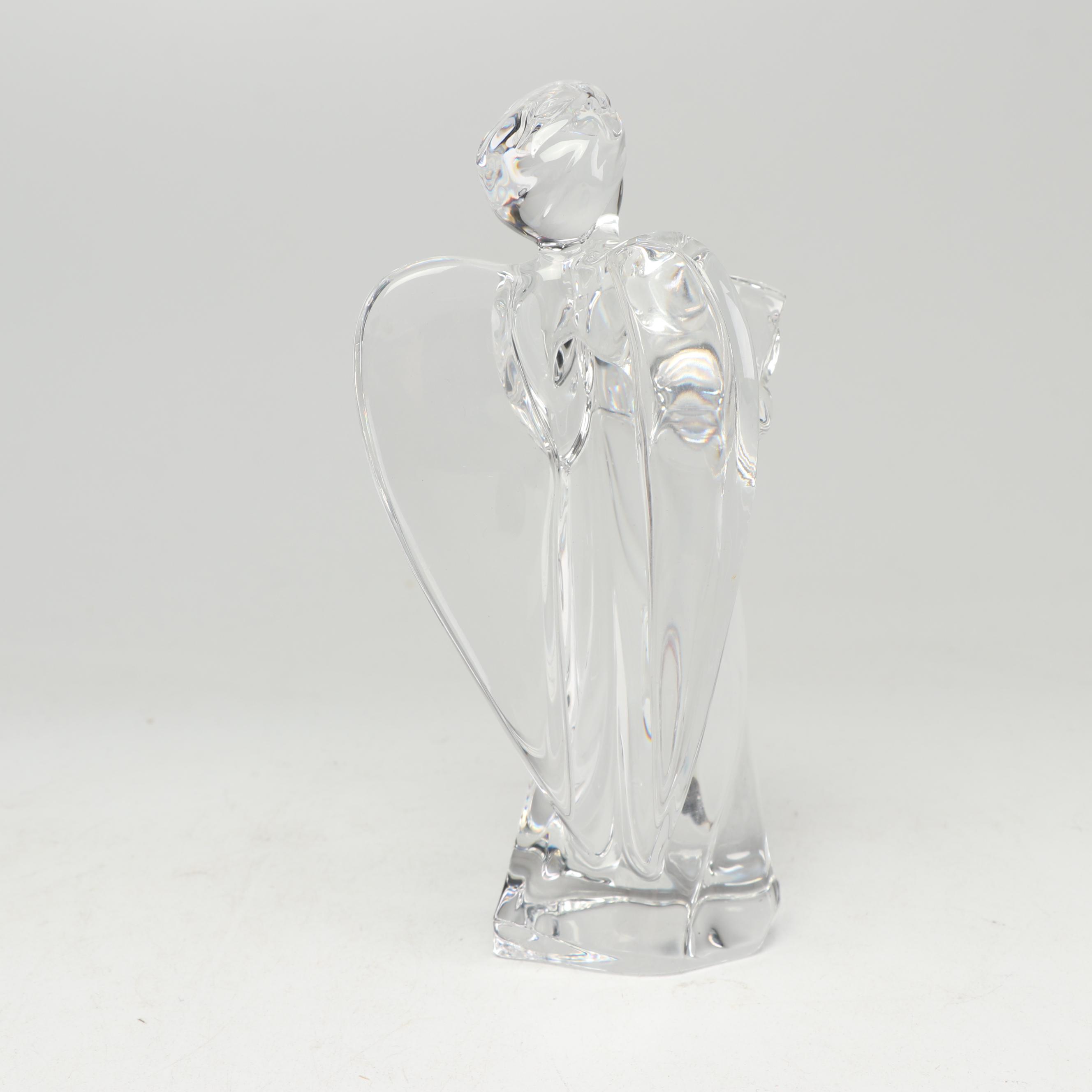 Baccarat Crystal Angel Figurine EBTH