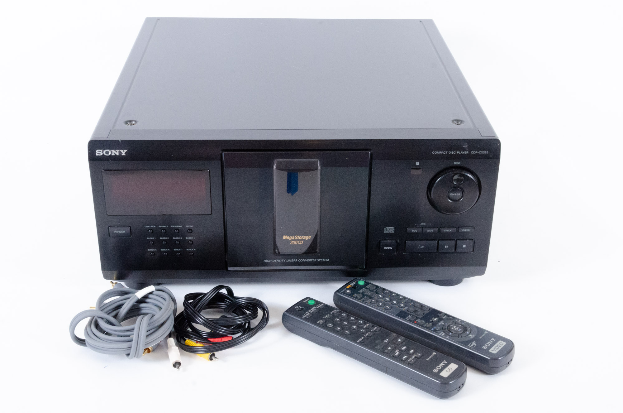 Sony Audio Visual Control Center, Compact Disc Player and Cassette Recorder EBTH