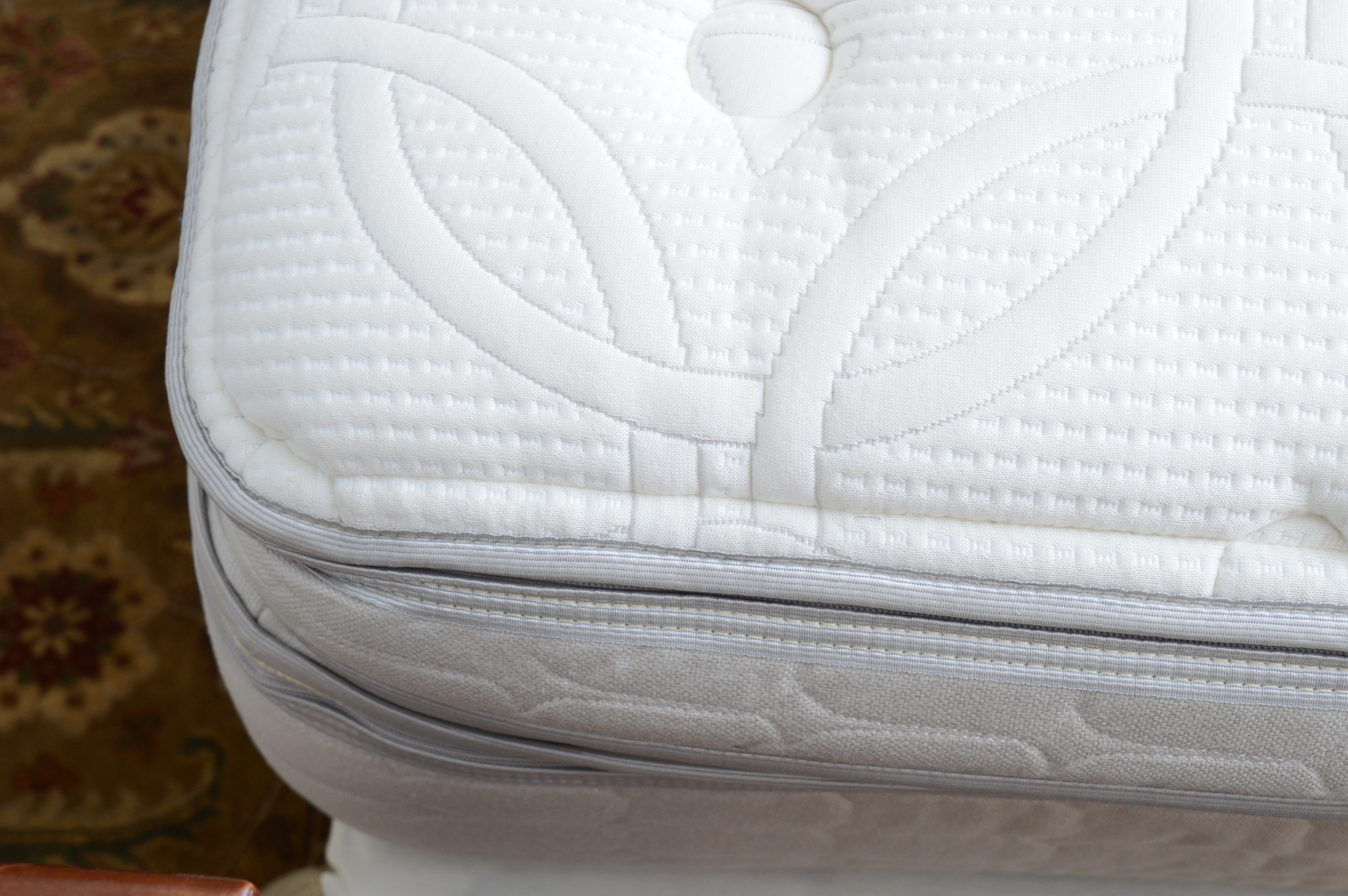 King Size Bed Frame with Sleep Number Mattress and Box Spring (Size