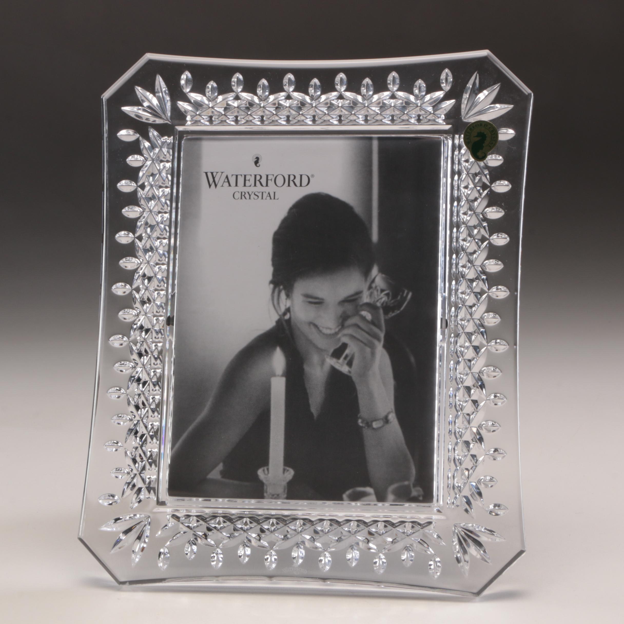Waterford Crystal "Lismore" Picture Frame EBTH