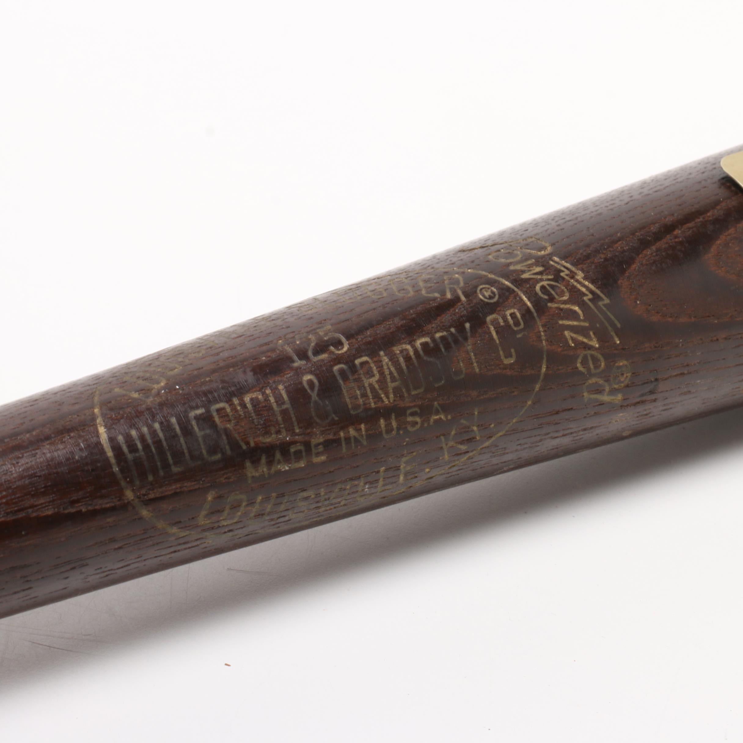 Hank Aaron Hillerich & Bradsby Magnavox Commemorative Baseball Bat | EBTH