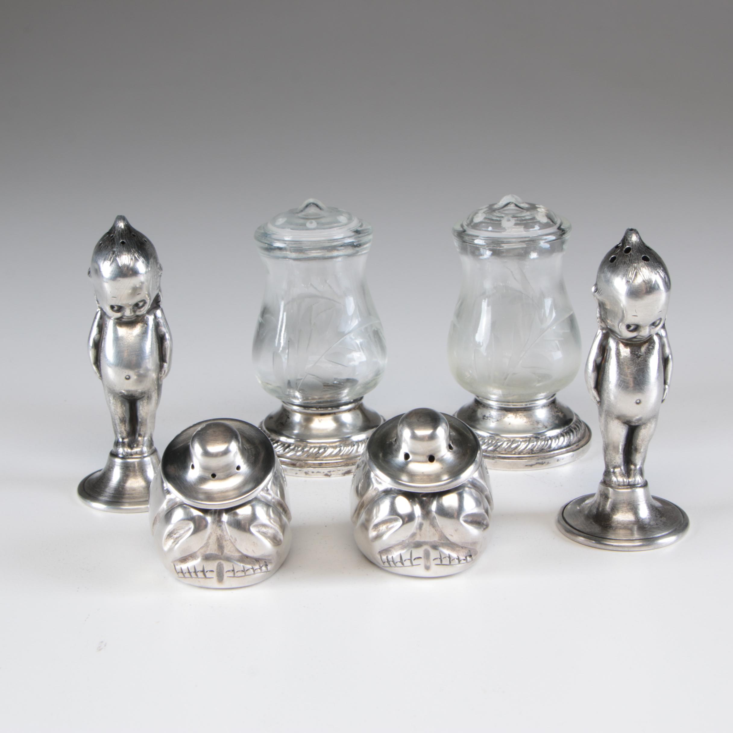 Sterling Silver Salt and Pepper Shaker EBTH