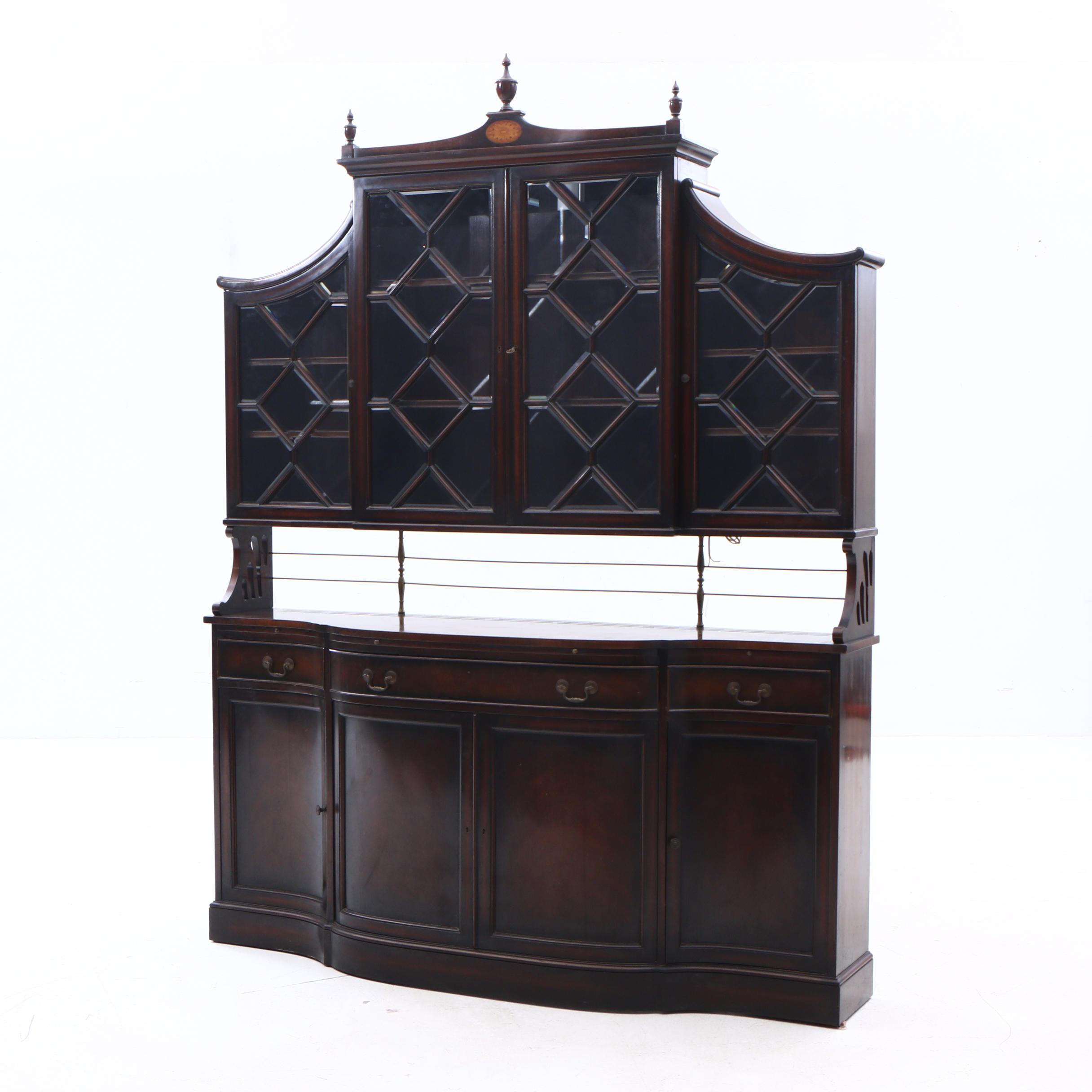 Maslow Freen Chinese Chippendale China Cabinet 1940 S Ebth