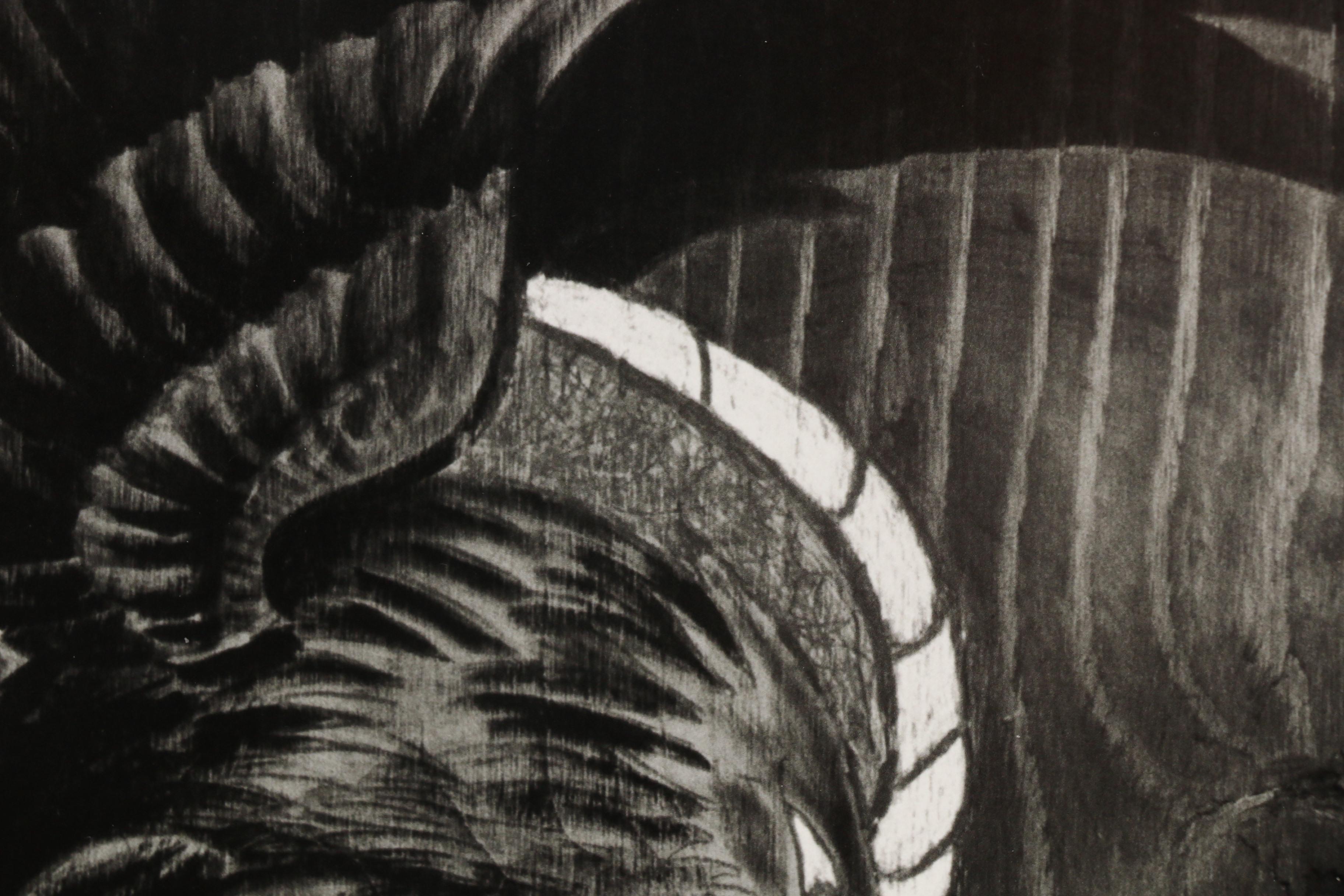 John Wyatt Archival Inkjet Print "Thom deVita, Tattoo Artist 1995" EBTH