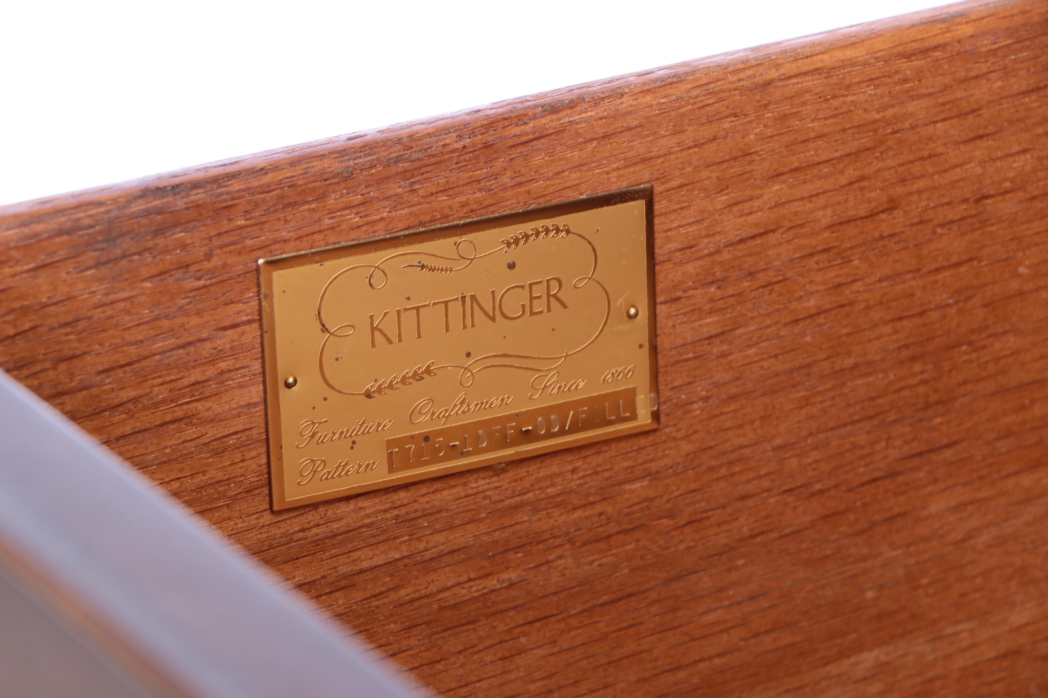 Kittinger Furniture, Mahogany BookcaseonChest, 20th Century EBTH