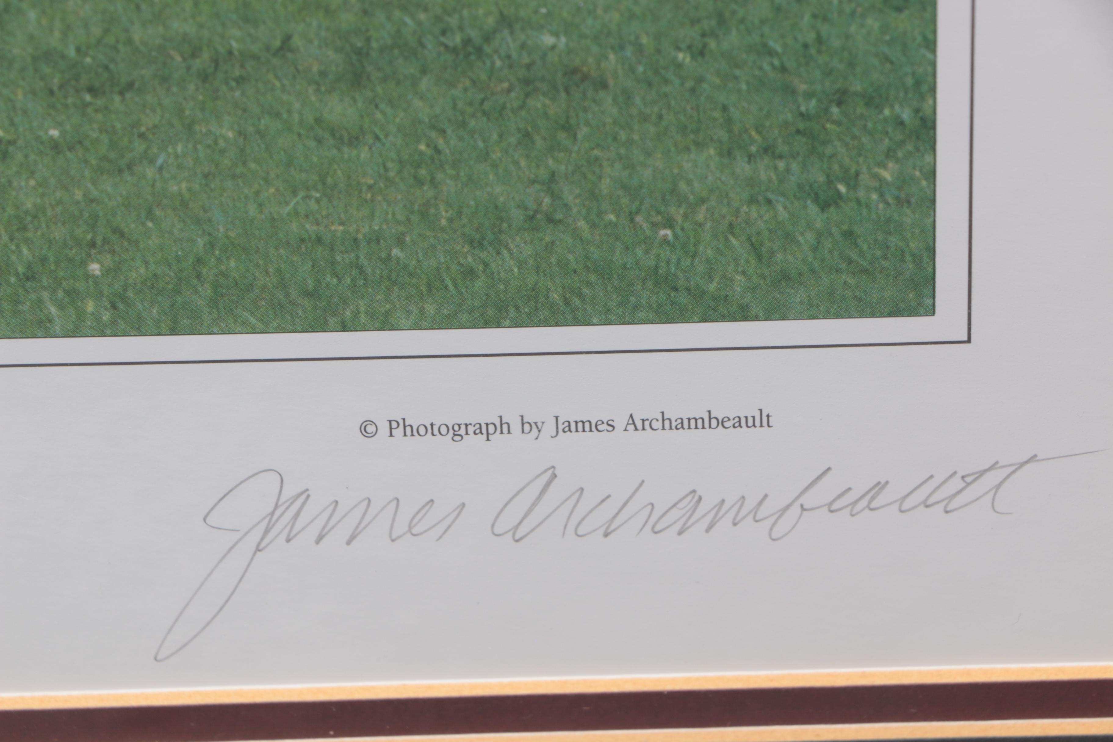 James Archambeault Offset Lithograph after Photograph "Calumet Farm" EBTH