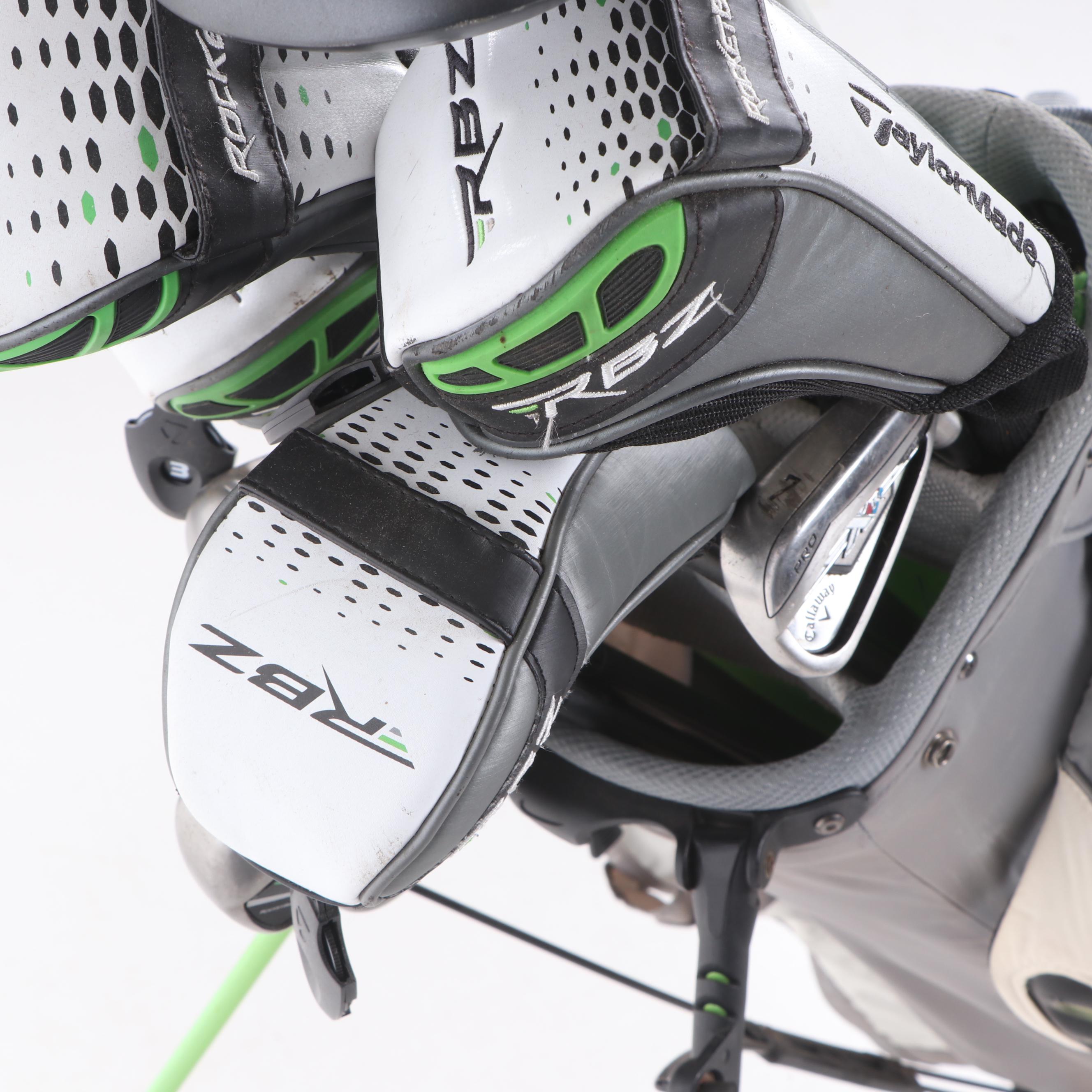 Nike Vapor X Golf Club Bag with Clubs Including Callaway EBTH