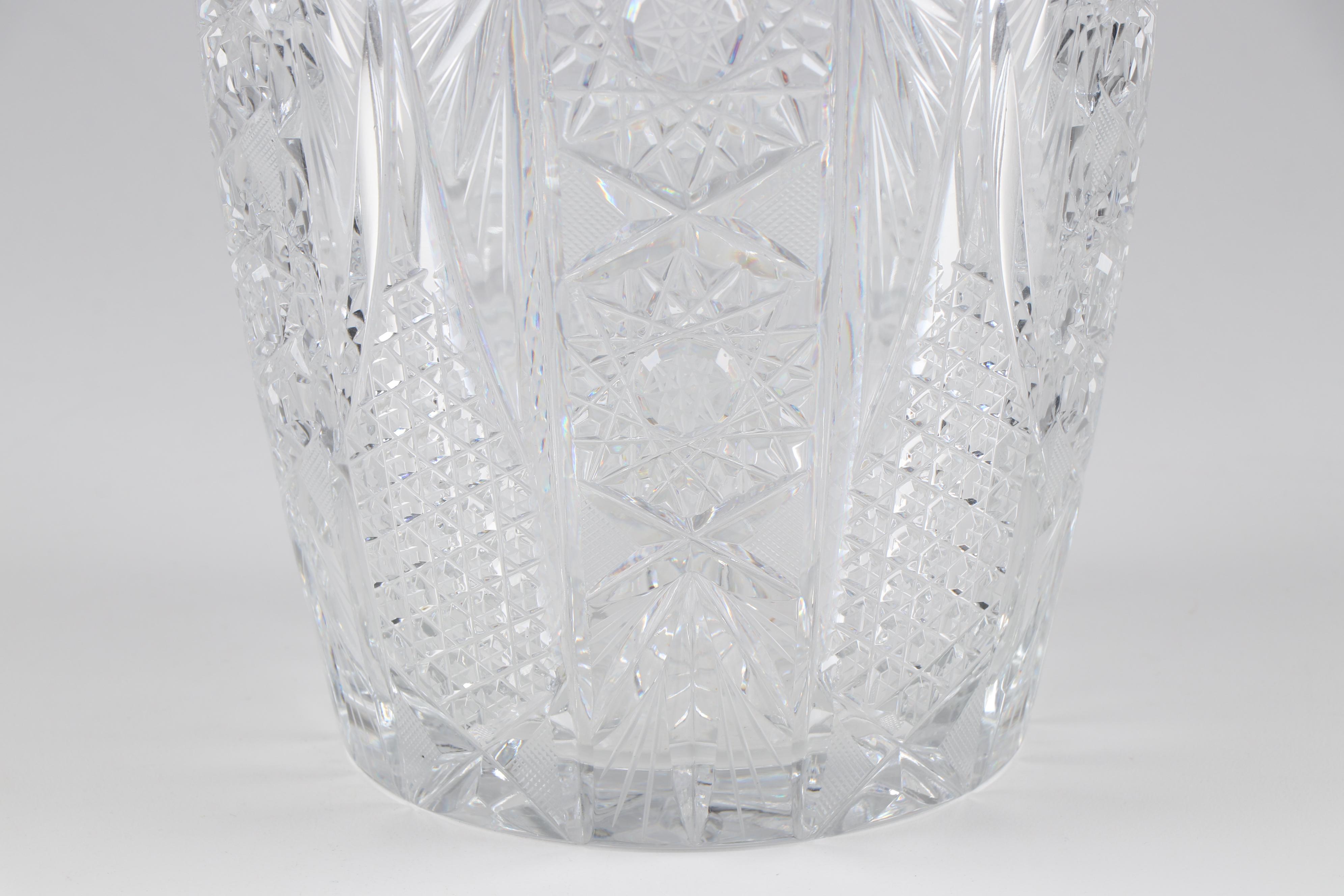 Cut Glass Vases, Vintage EBTH