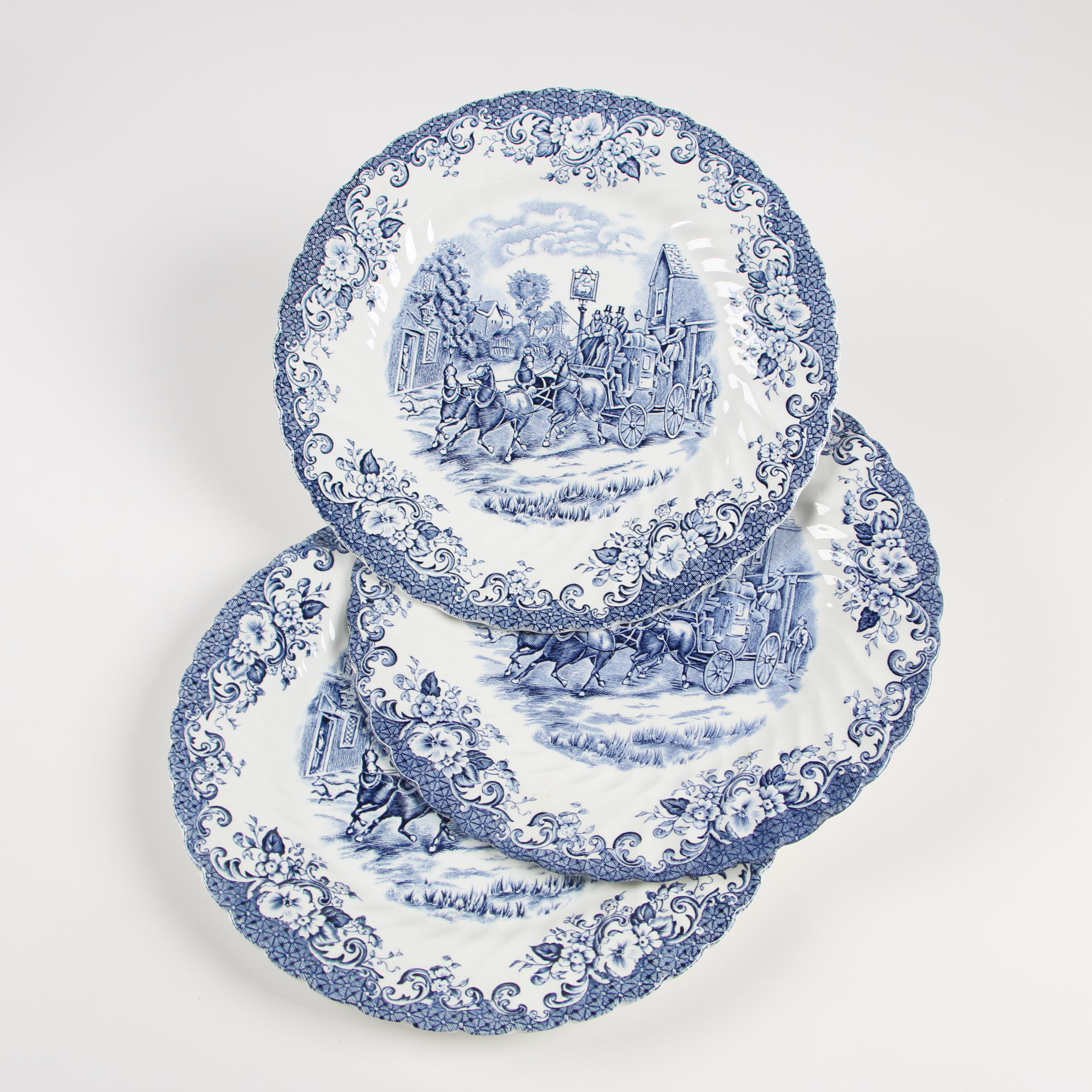 Johnson Brothers Ironstone Dinnerware "Coaching Scenes" EBTH