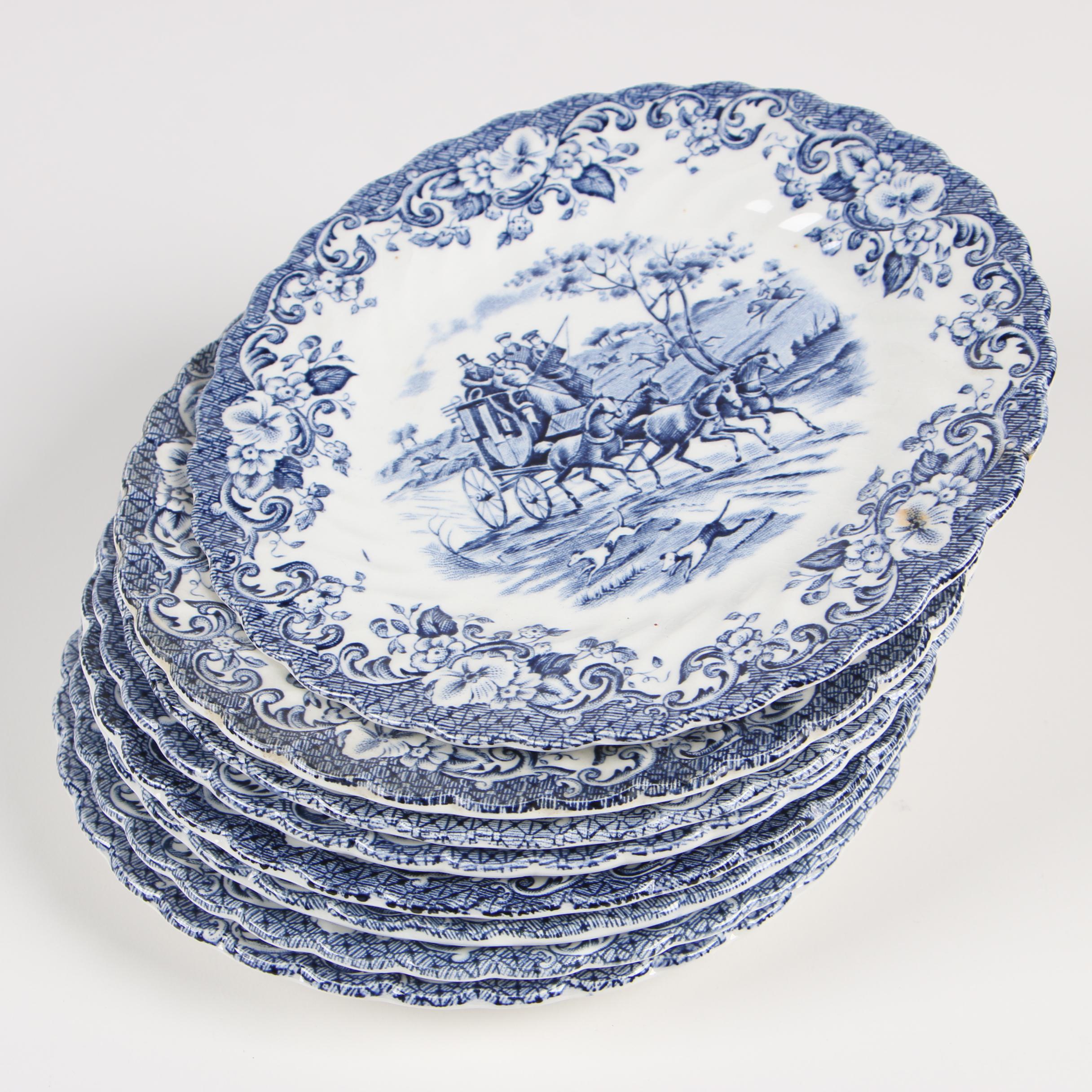 Johnson Brothers Ironstone Dinnerware "Coaching Scenes" EBTH