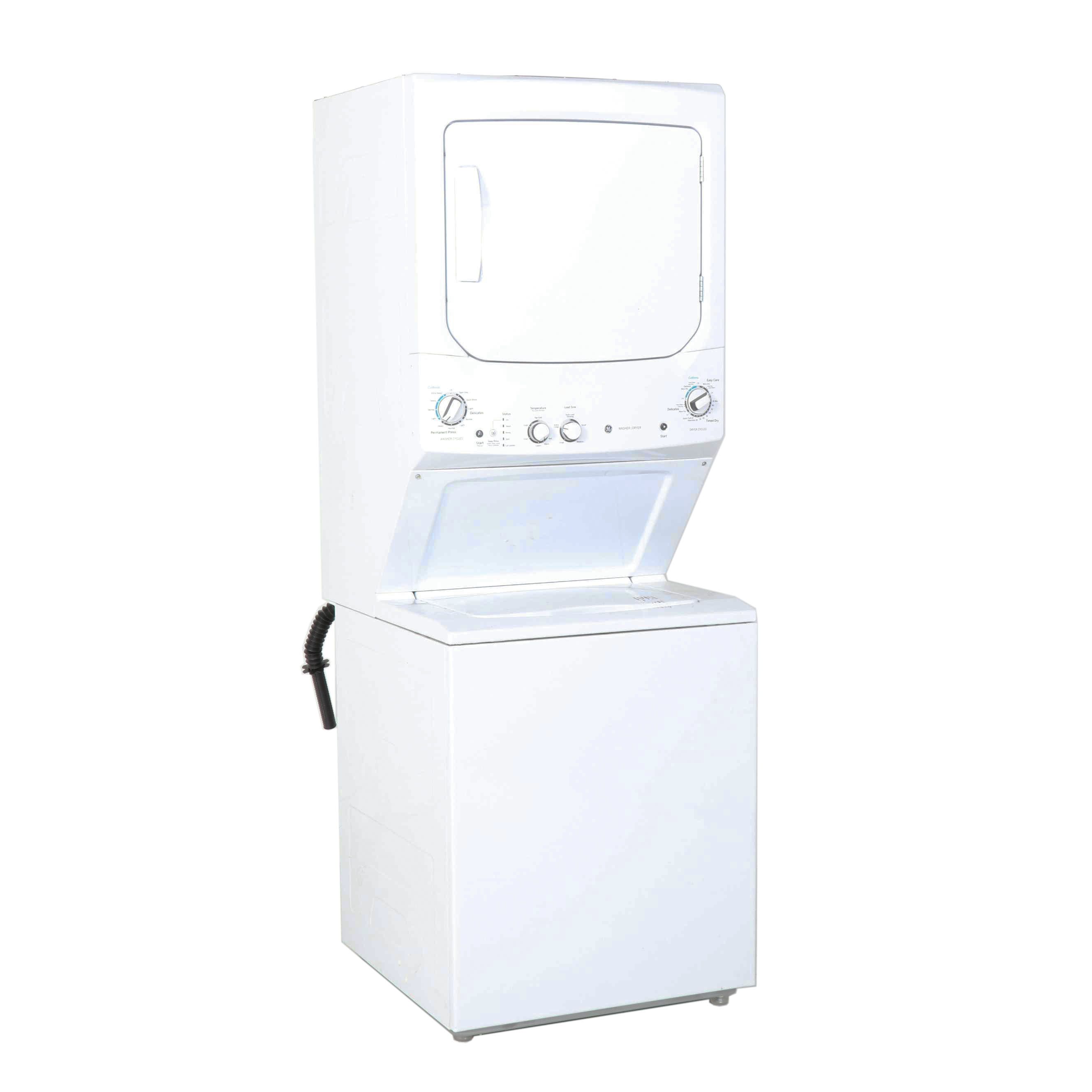 GE Electric Stacked Laundry Center EBTH