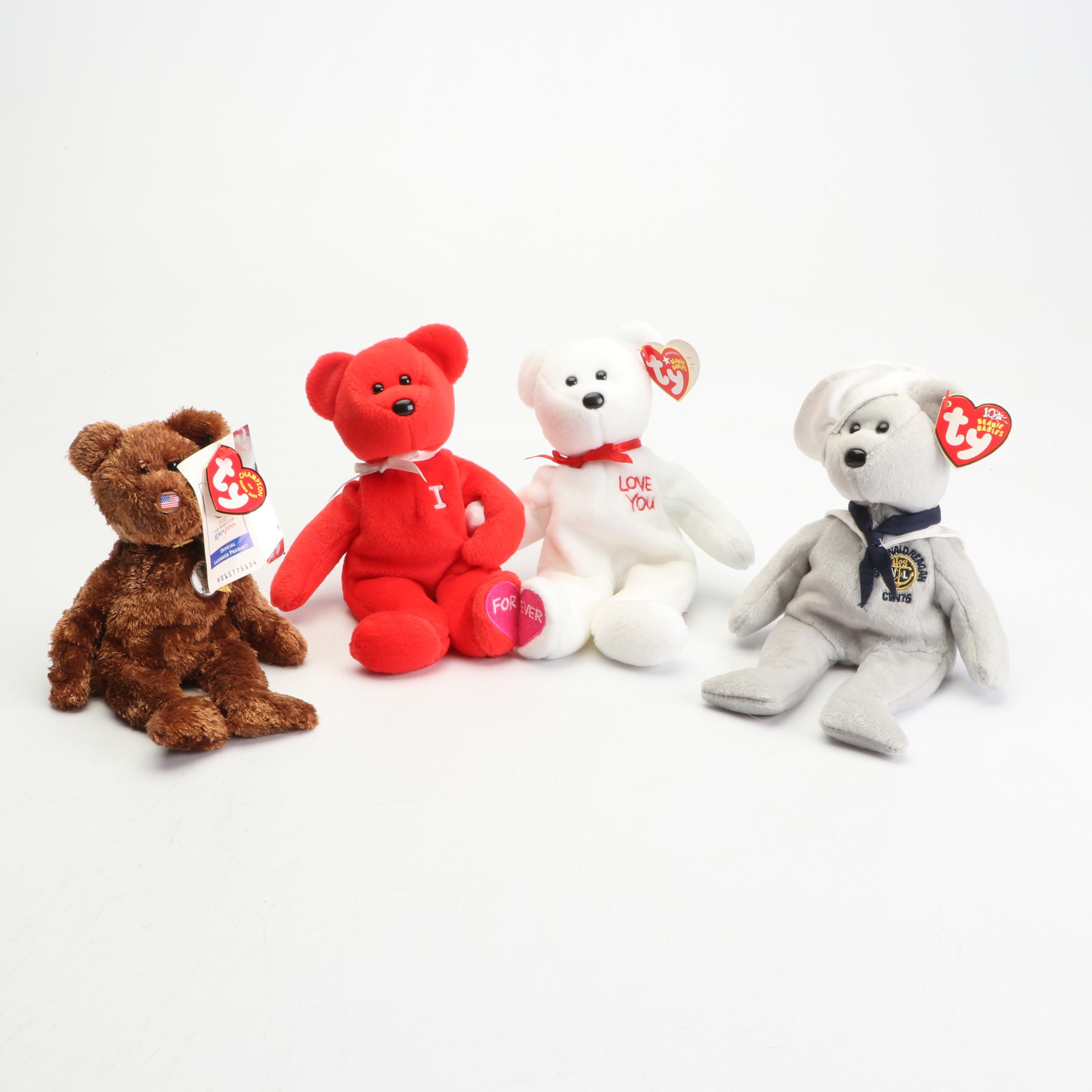 ronald reagan beanie baby