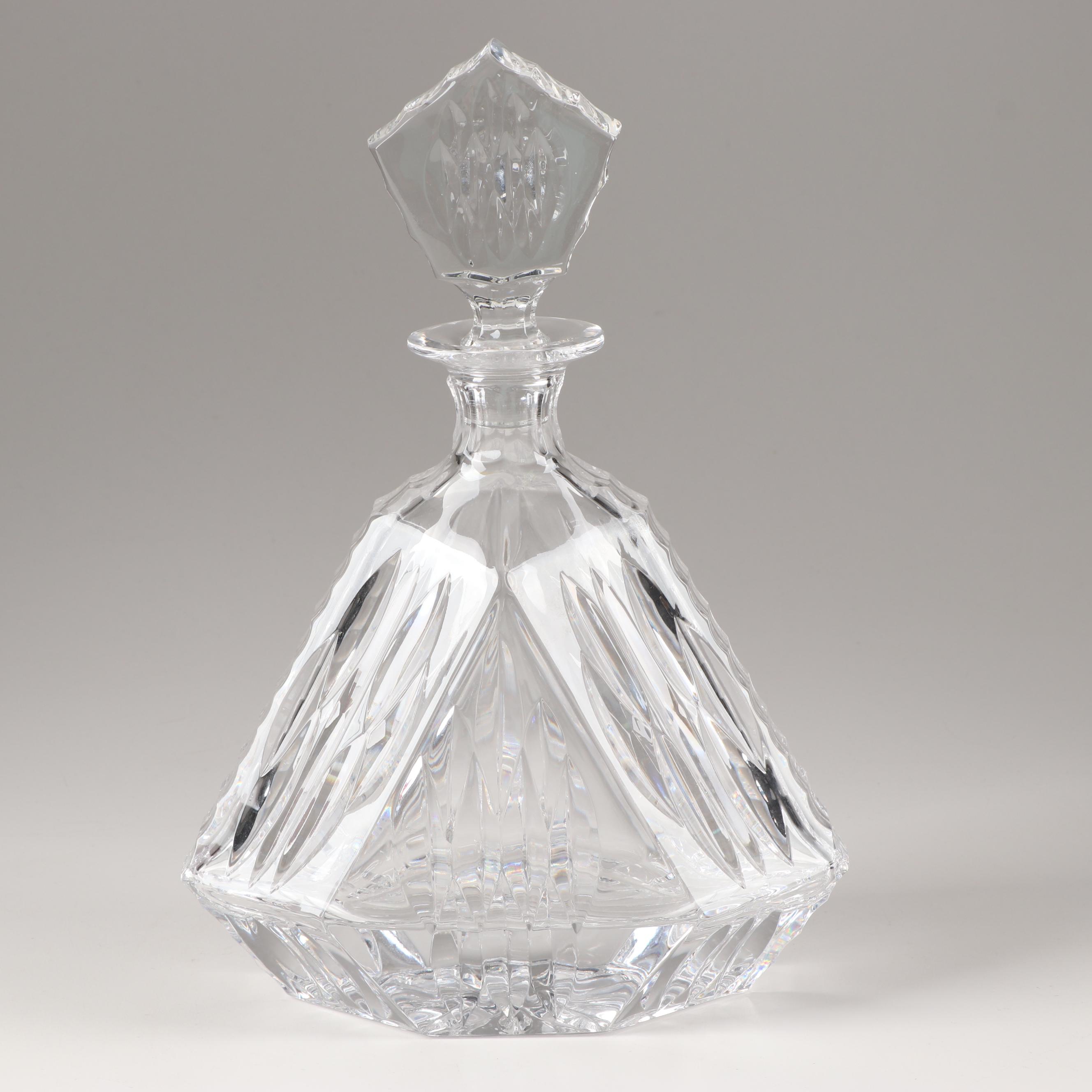 Block Crystal Decanter EBTH
