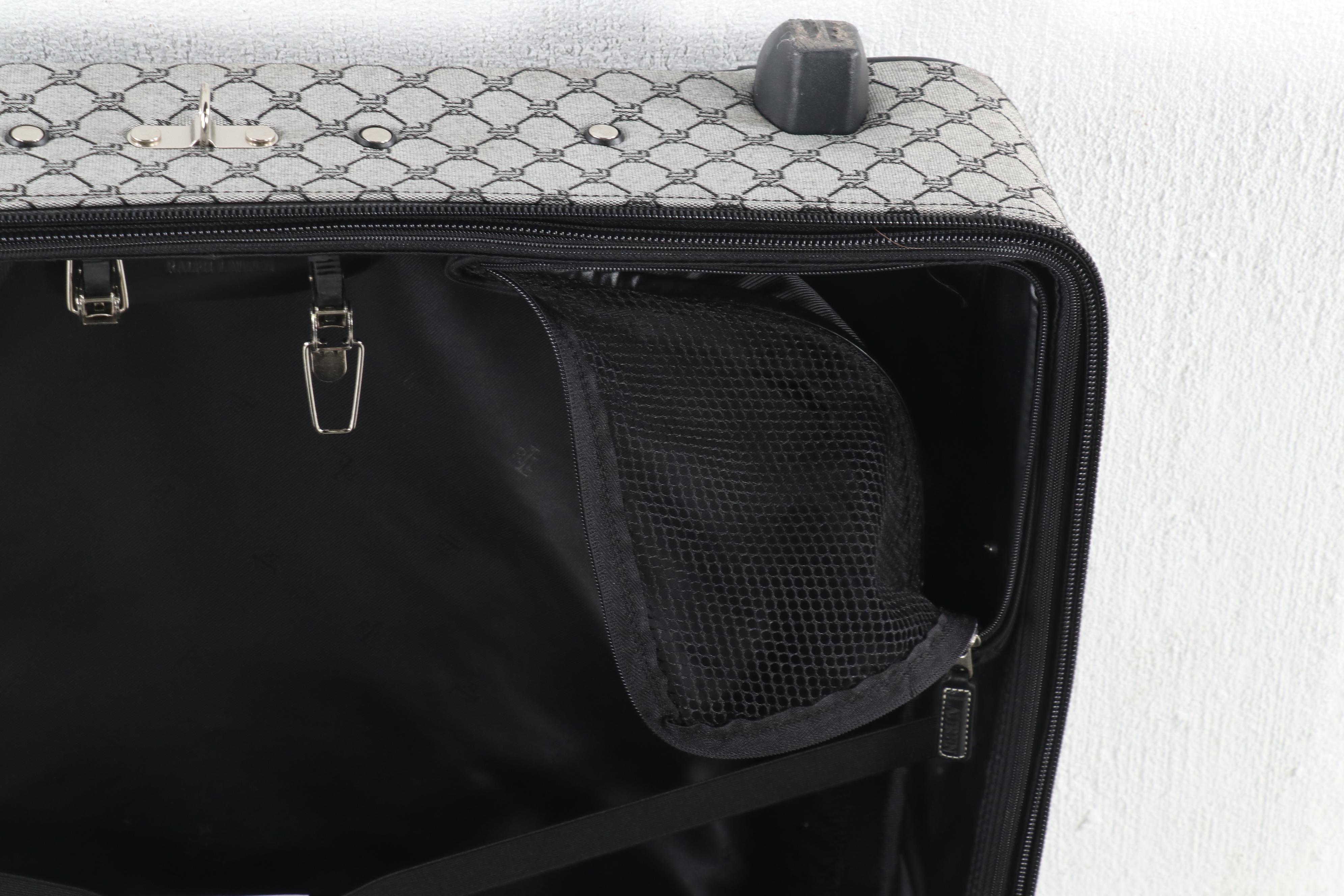 LAUREN Ralph Lauren Monogrammed Suitcase Luggage EBTH