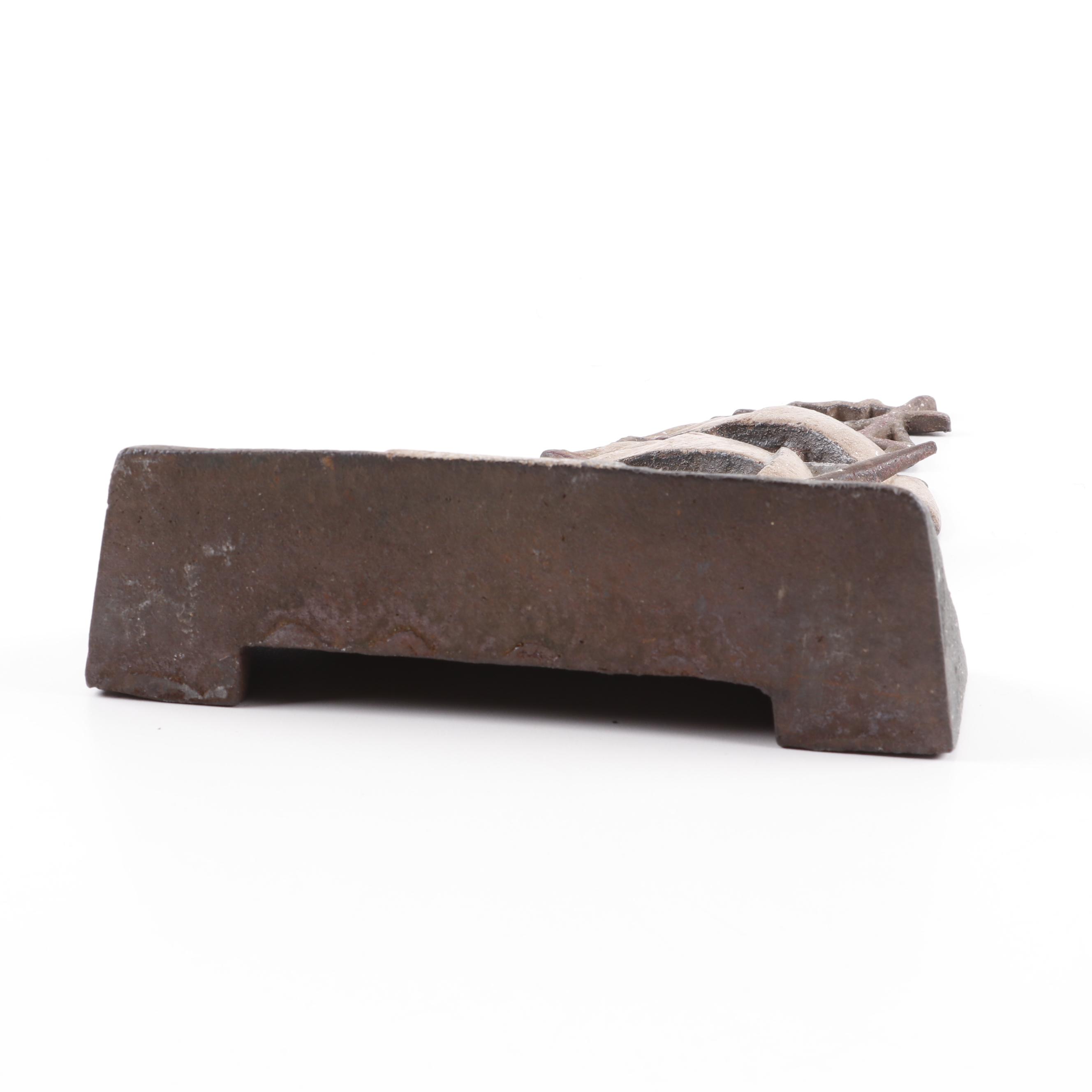 A.M. Greenblatt Studios Cast Iron "USS Constitution" Doorstop EBTH