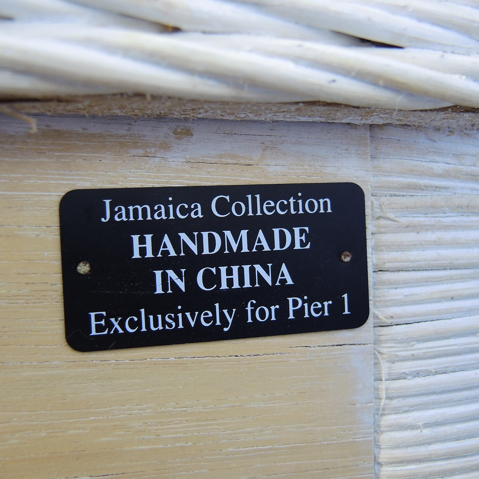 Contemporary Wicker Jamaica Collection Chest of Drawers by Pier1 EBTH