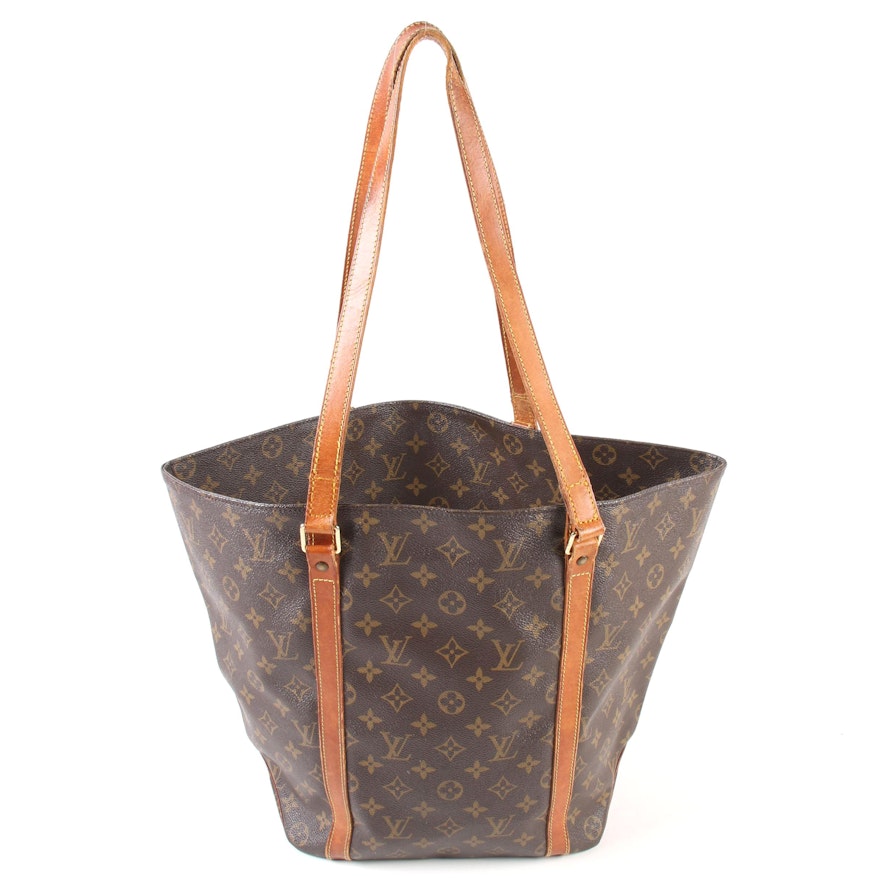 Louis Vuitton Paris Sac Shopping Tote in Monogram Canvas and Leather | EBTH