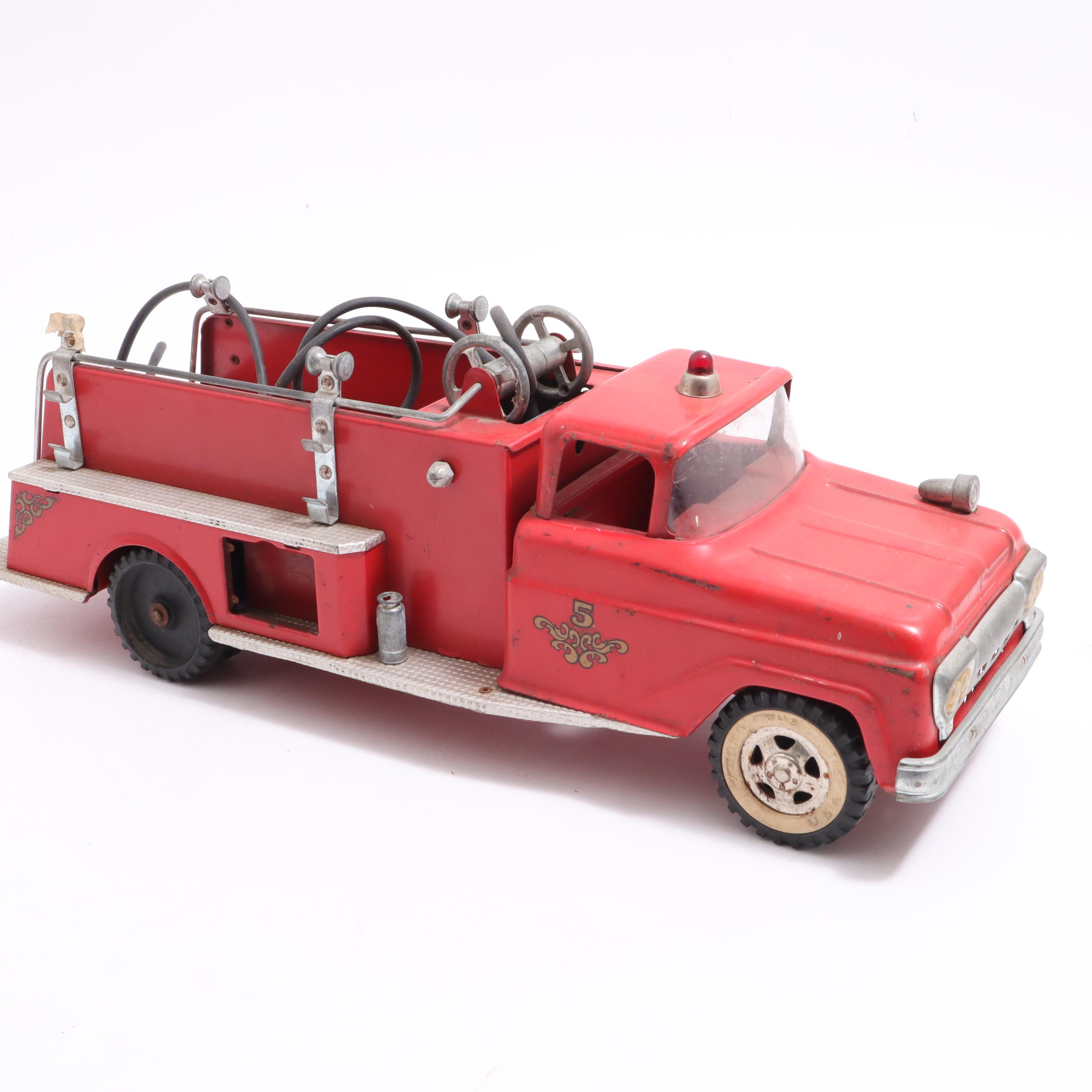 Tonka DieCast Metal Toy Fire Truck, Vintage EBTH