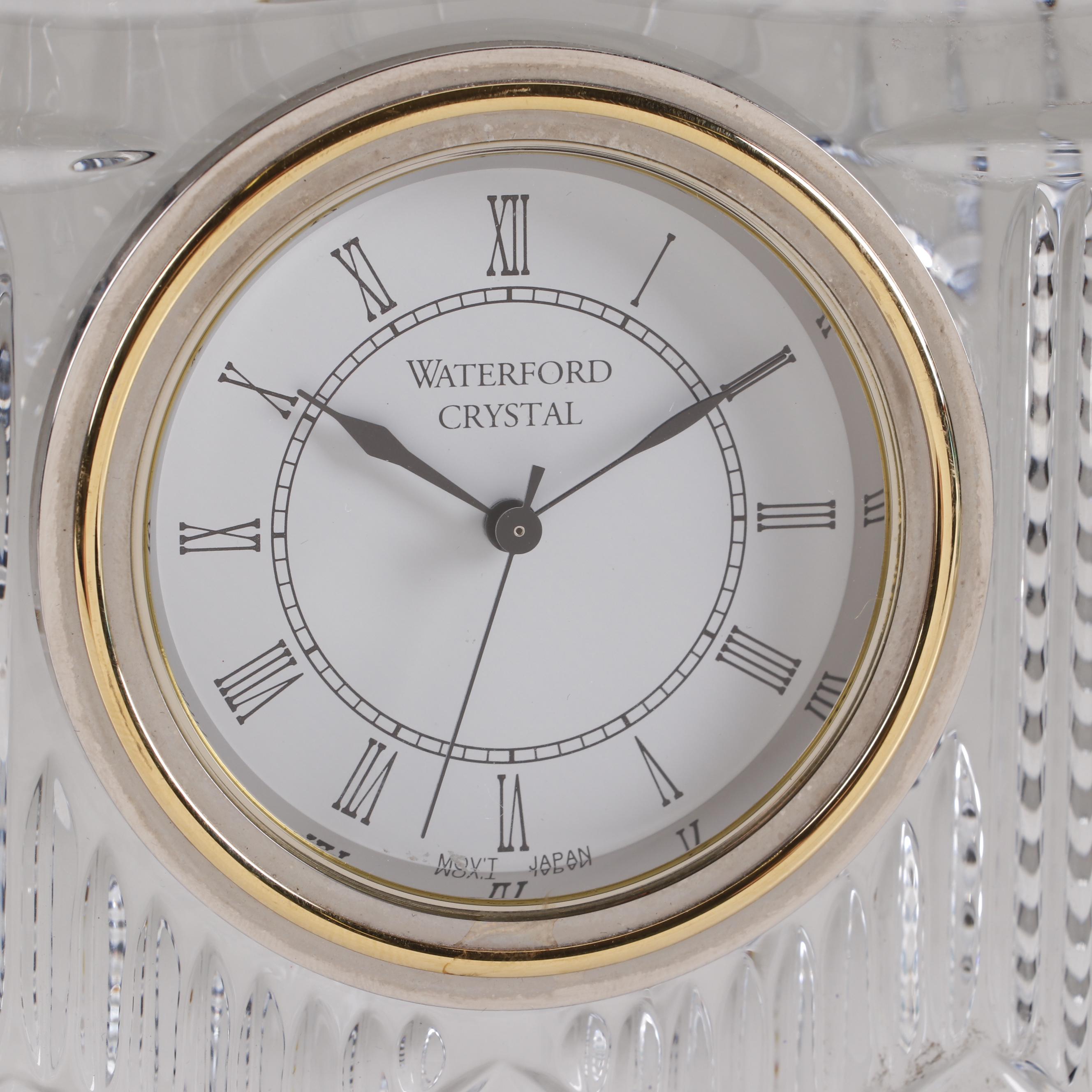 Waterford Crystal Desk Clock with Batteries EBTH