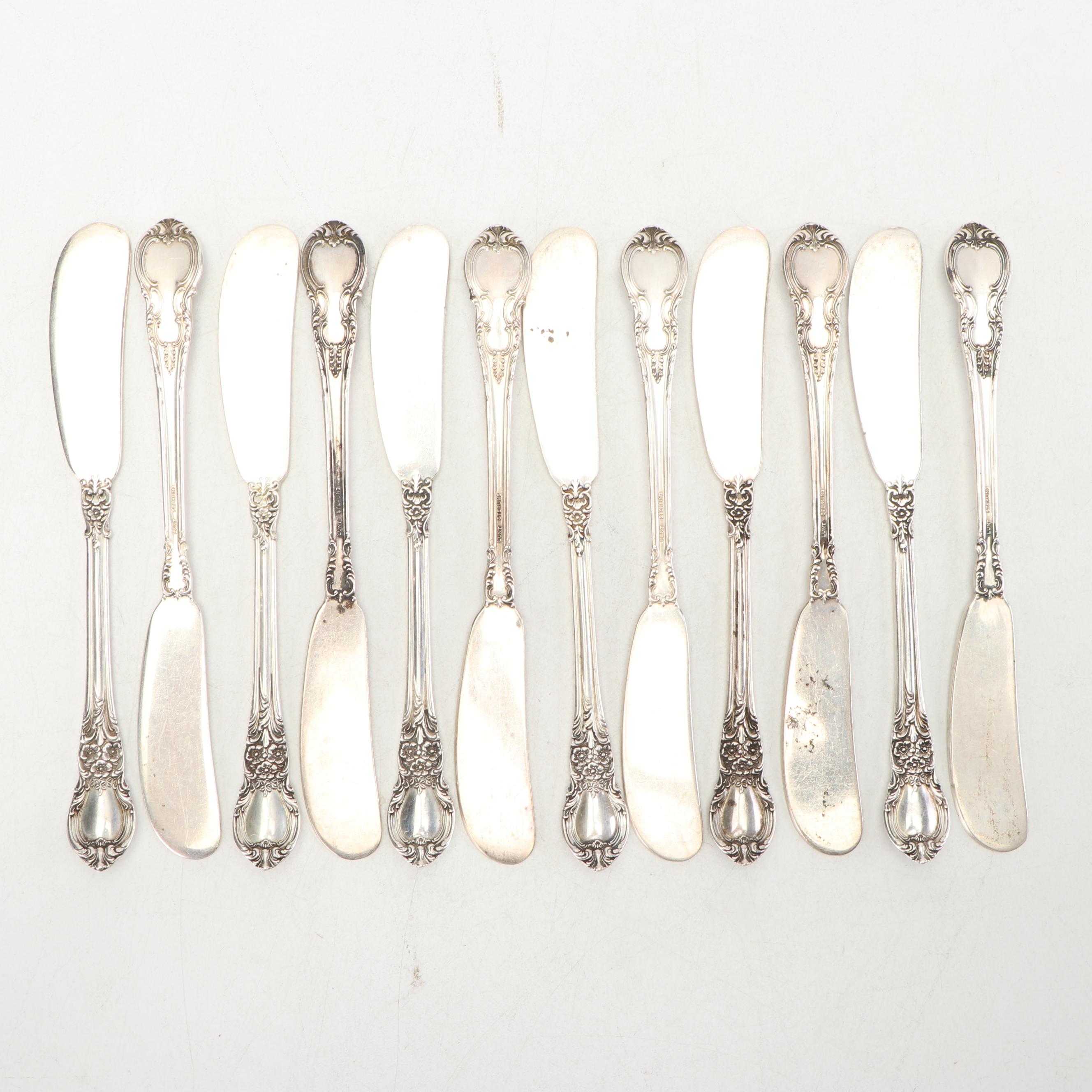 Lunt Sterling Silver "American Victorian" Flatware EBTH