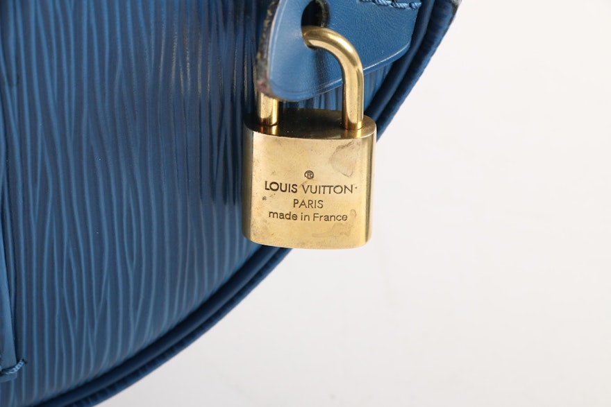 Louis Vuitton Paris Speedy 25 in Toledo Blue Epi Leather | EBTH