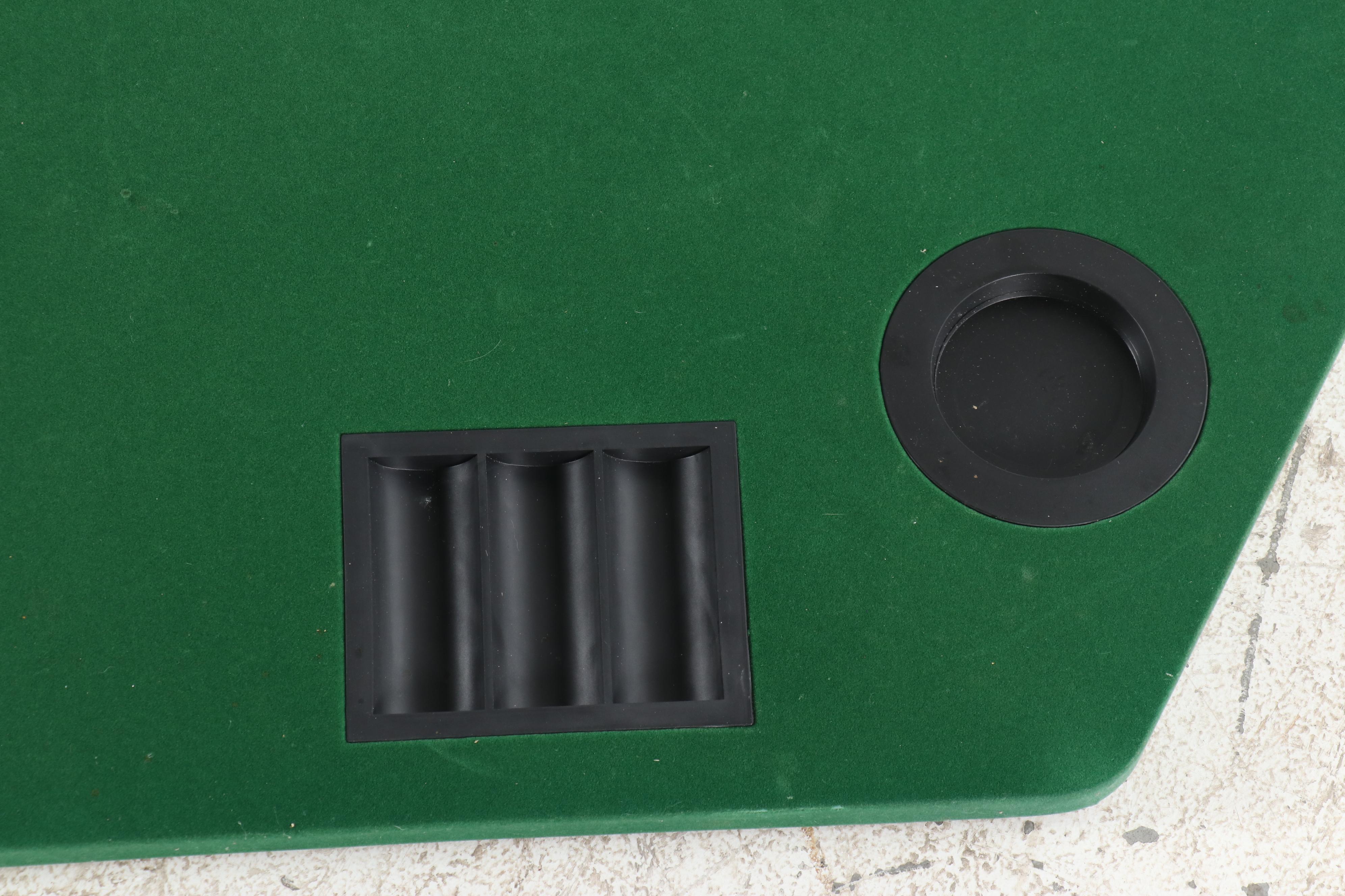 Portable Folding Card Game Table Top with Carrying Case EBTH