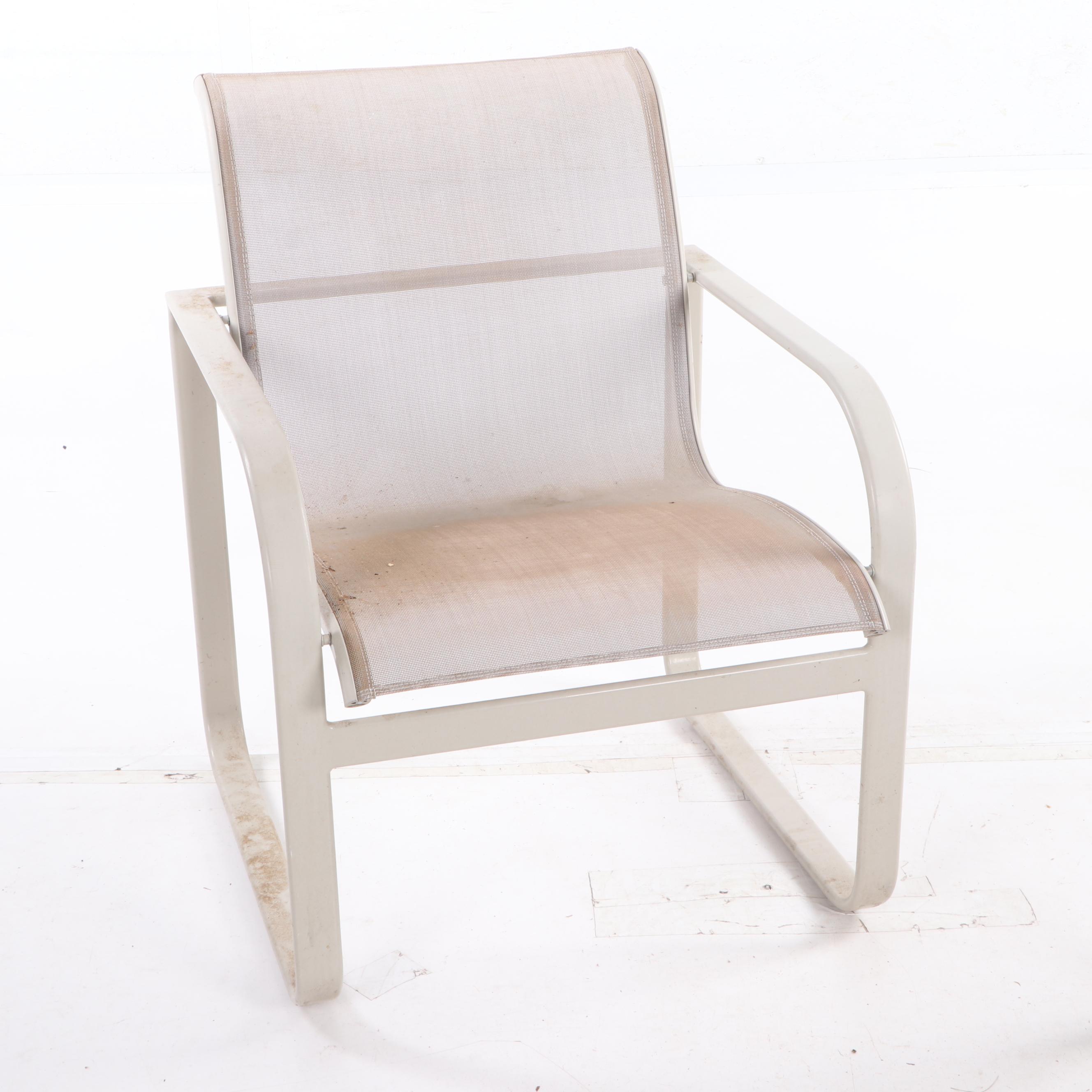 Brown Jordan Quantum Metal Patio Furniture, Group of Six EBTH