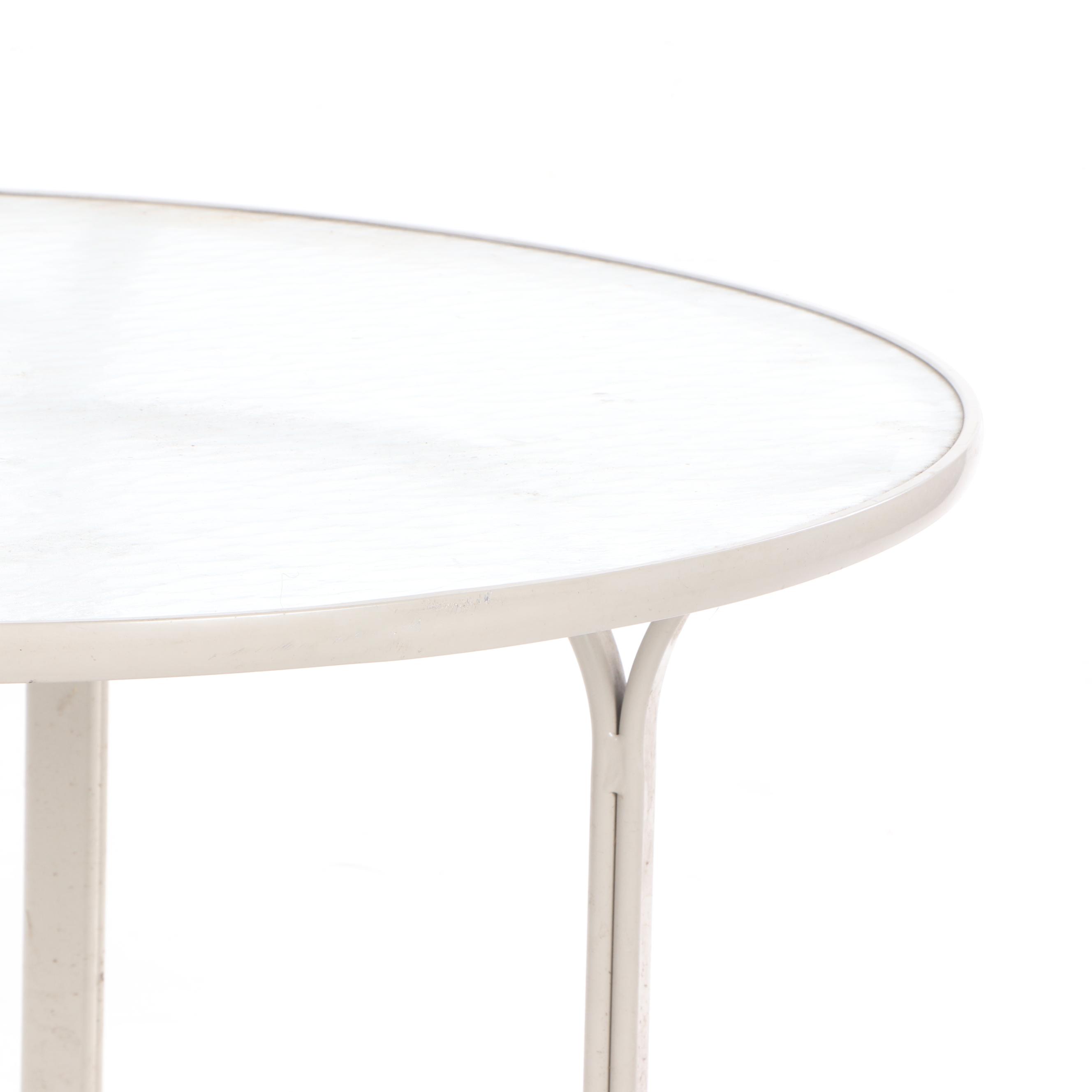 Brown Jordan Quantum Glass Top Patio Dining Table EBTH