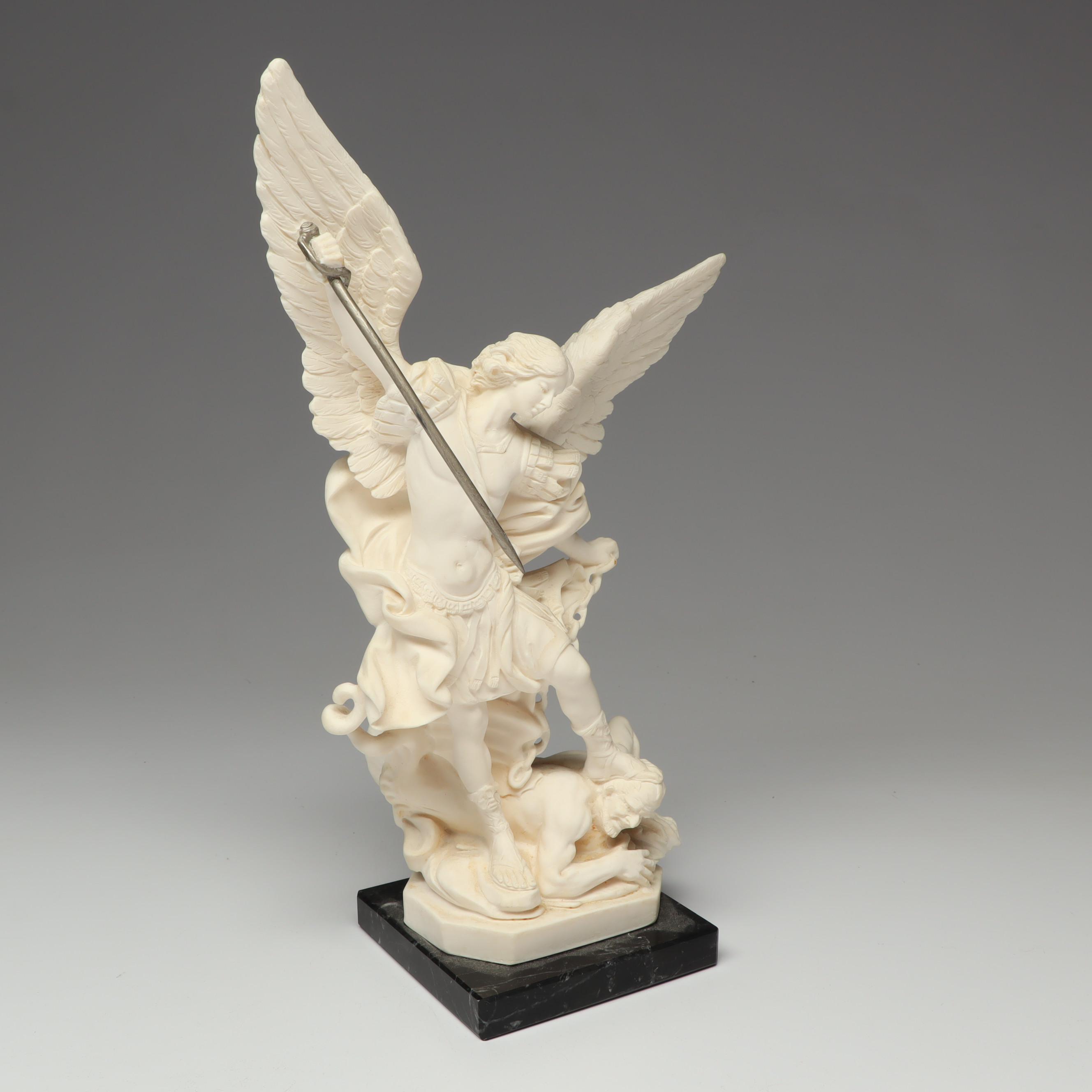A. Santini Italian Bonded Alabaster Figurines EBTH