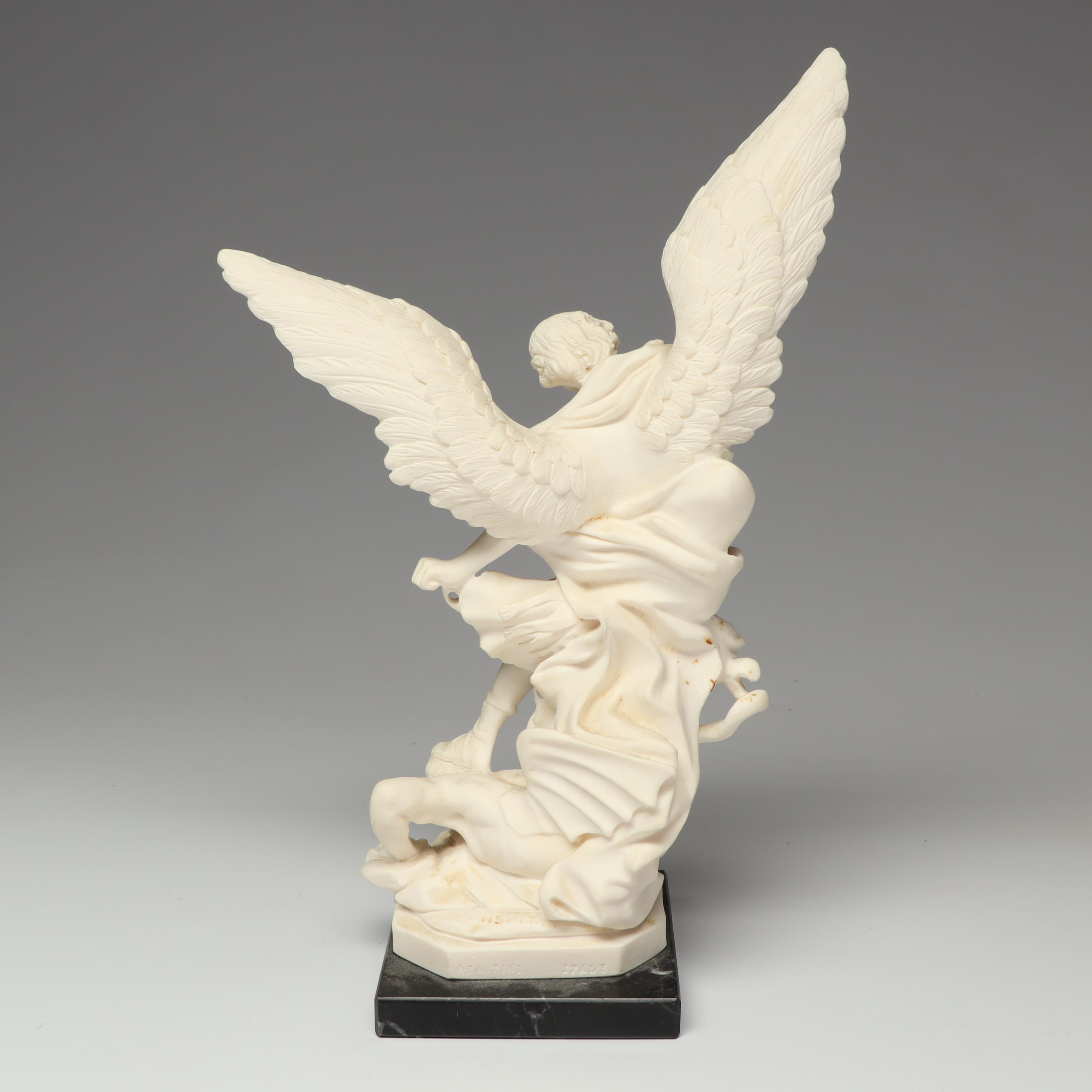 A. Santini Italian Bonded Alabaster Figurines EBTH