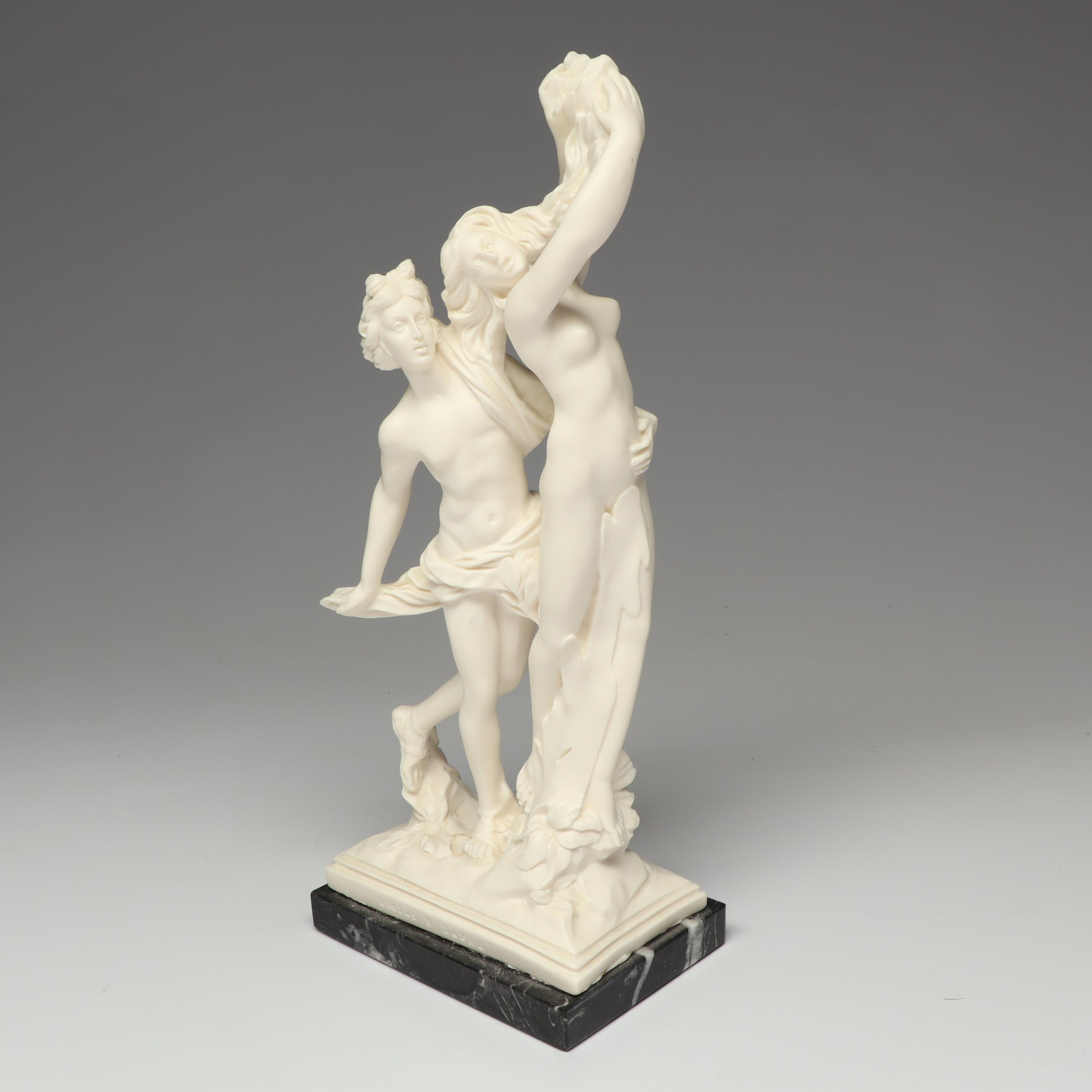 A. Santini Italian Bonded Alabaster Figurines EBTH