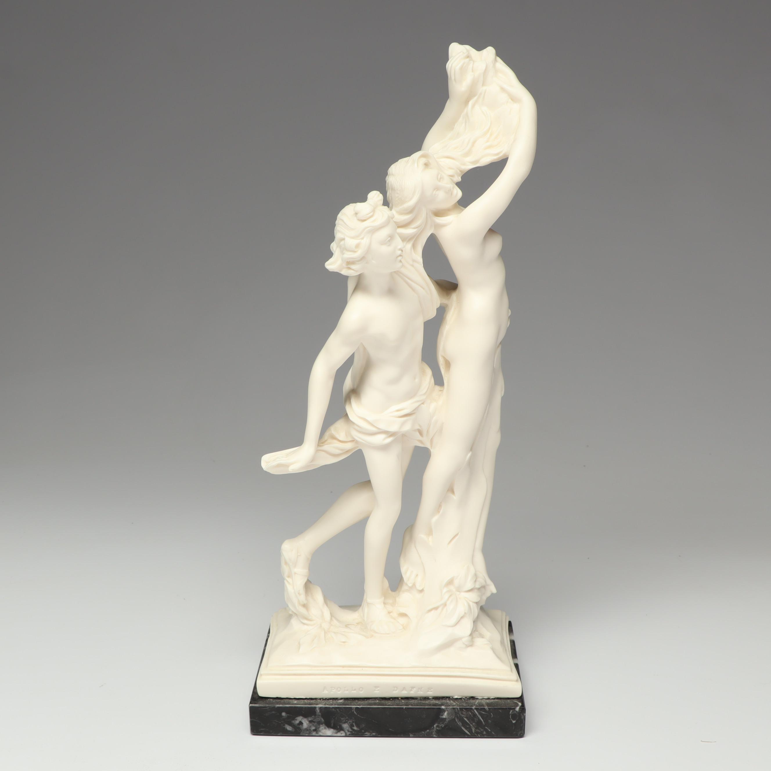 A. Santini Italian Bonded Alabaster Figurines EBTH