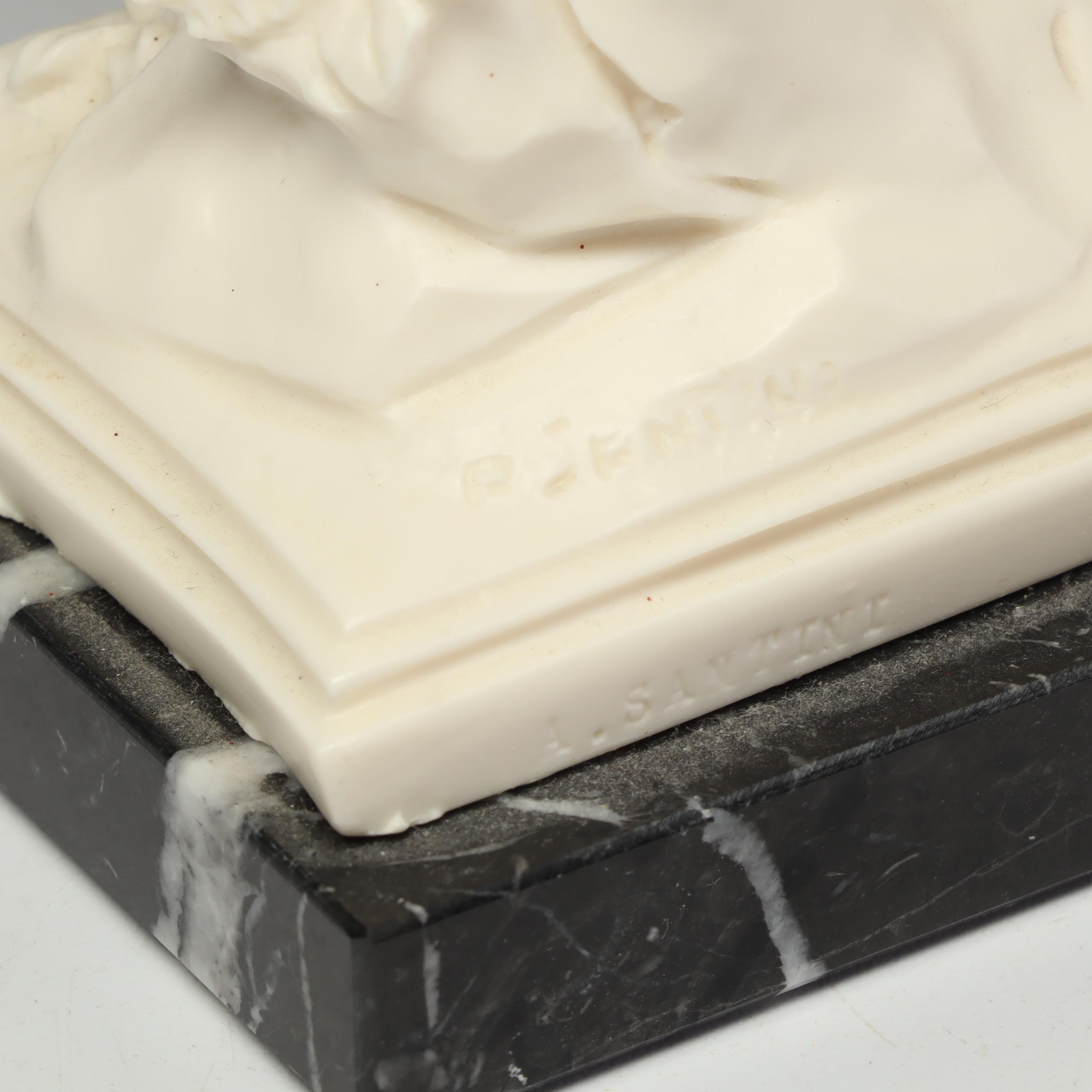 A. Santini Italian Bonded Alabaster Figurines EBTH