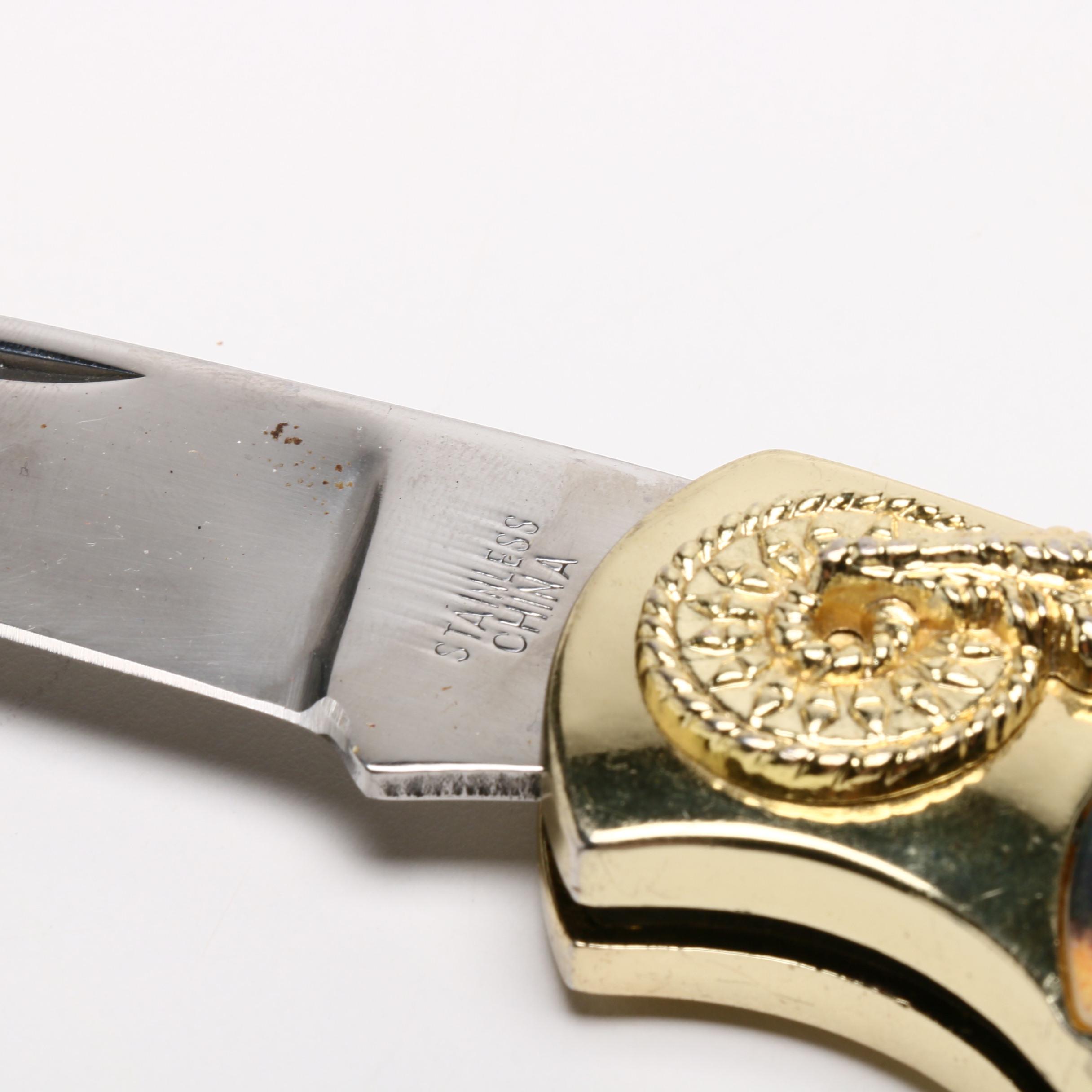 Barlow "Lone Ranger" Pocket Knife and Other Western Themed Knives EBTH