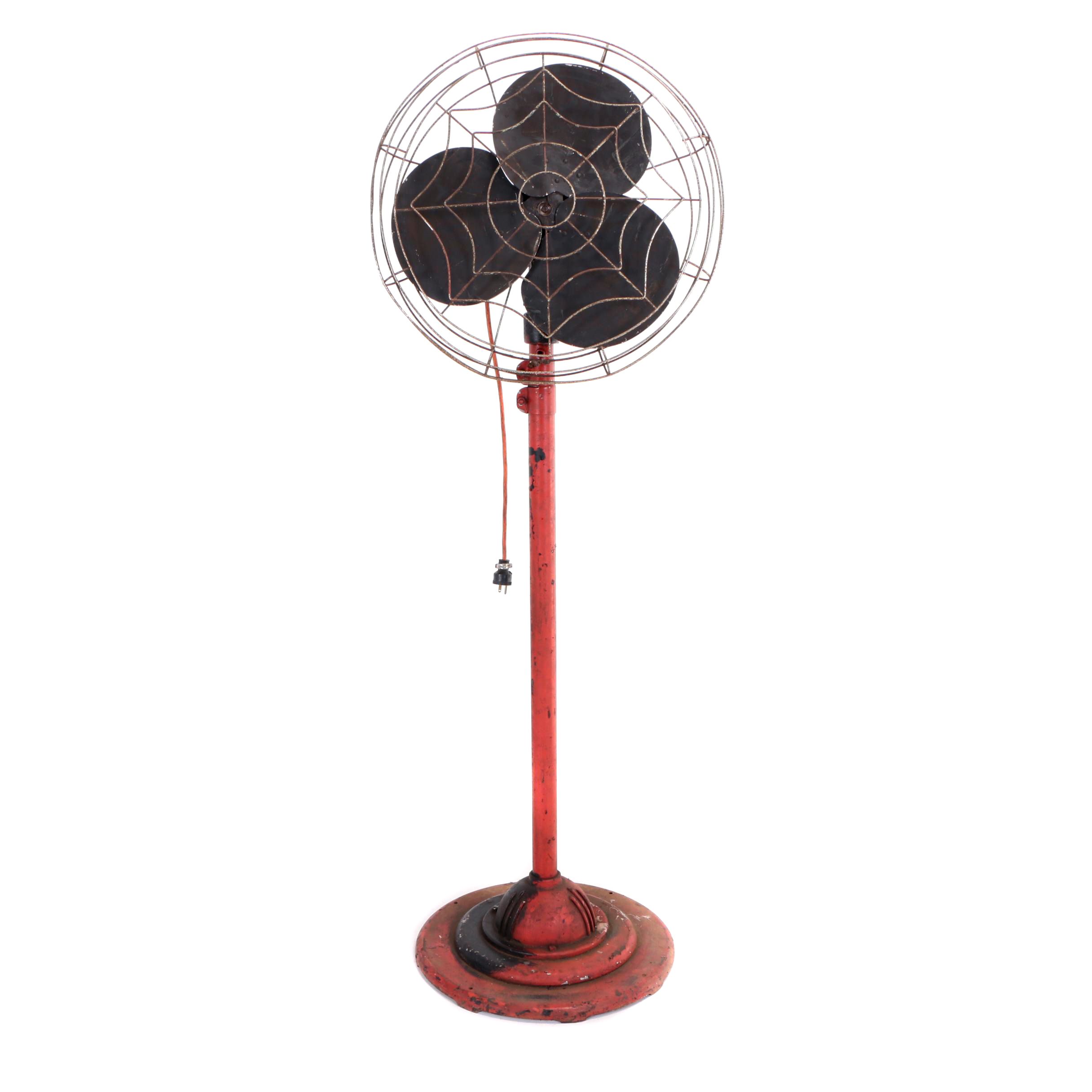 Vintage Industrial Floor Fan EBTH