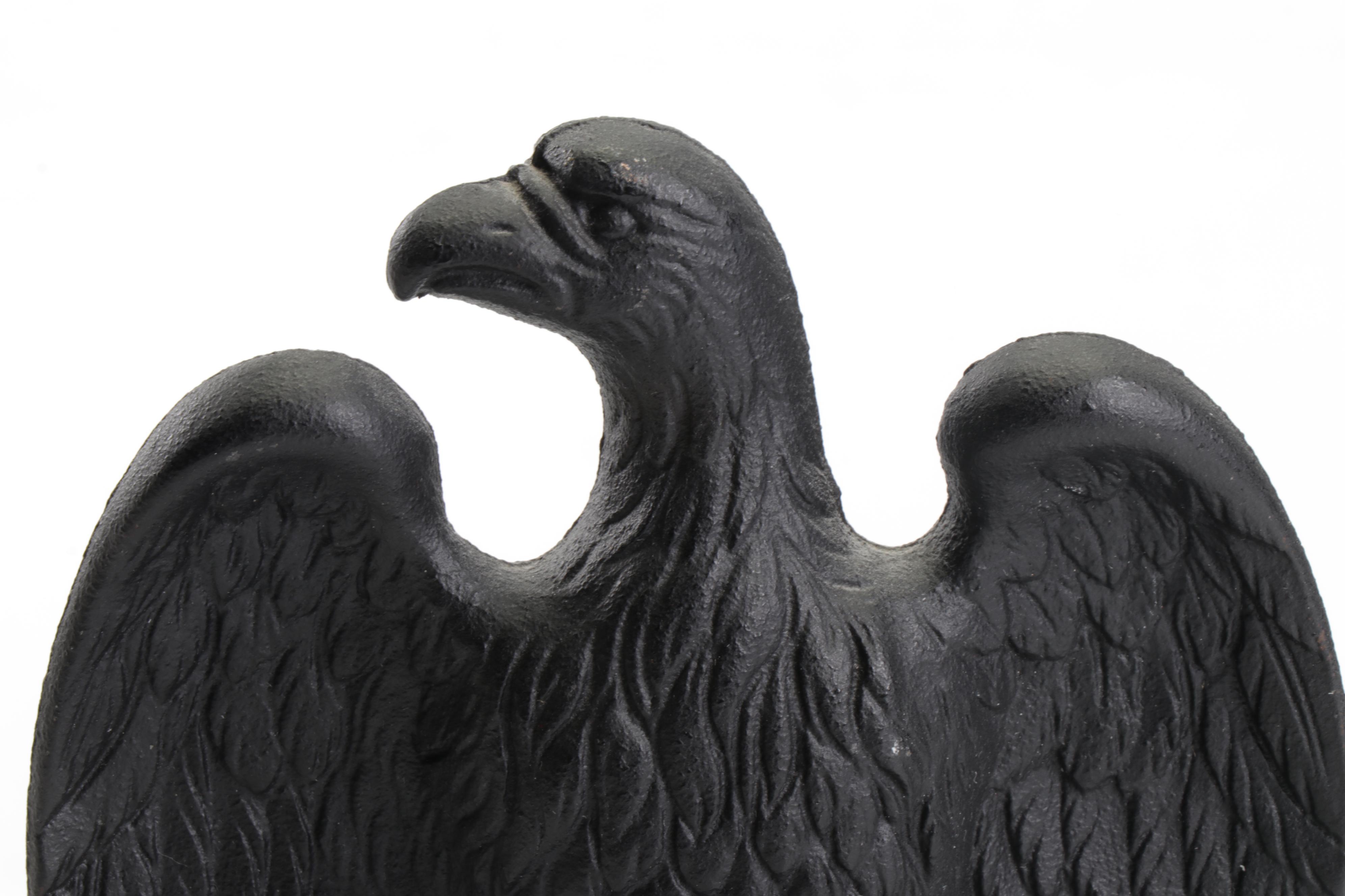 Cast Iron Eagle Bookends EBTH