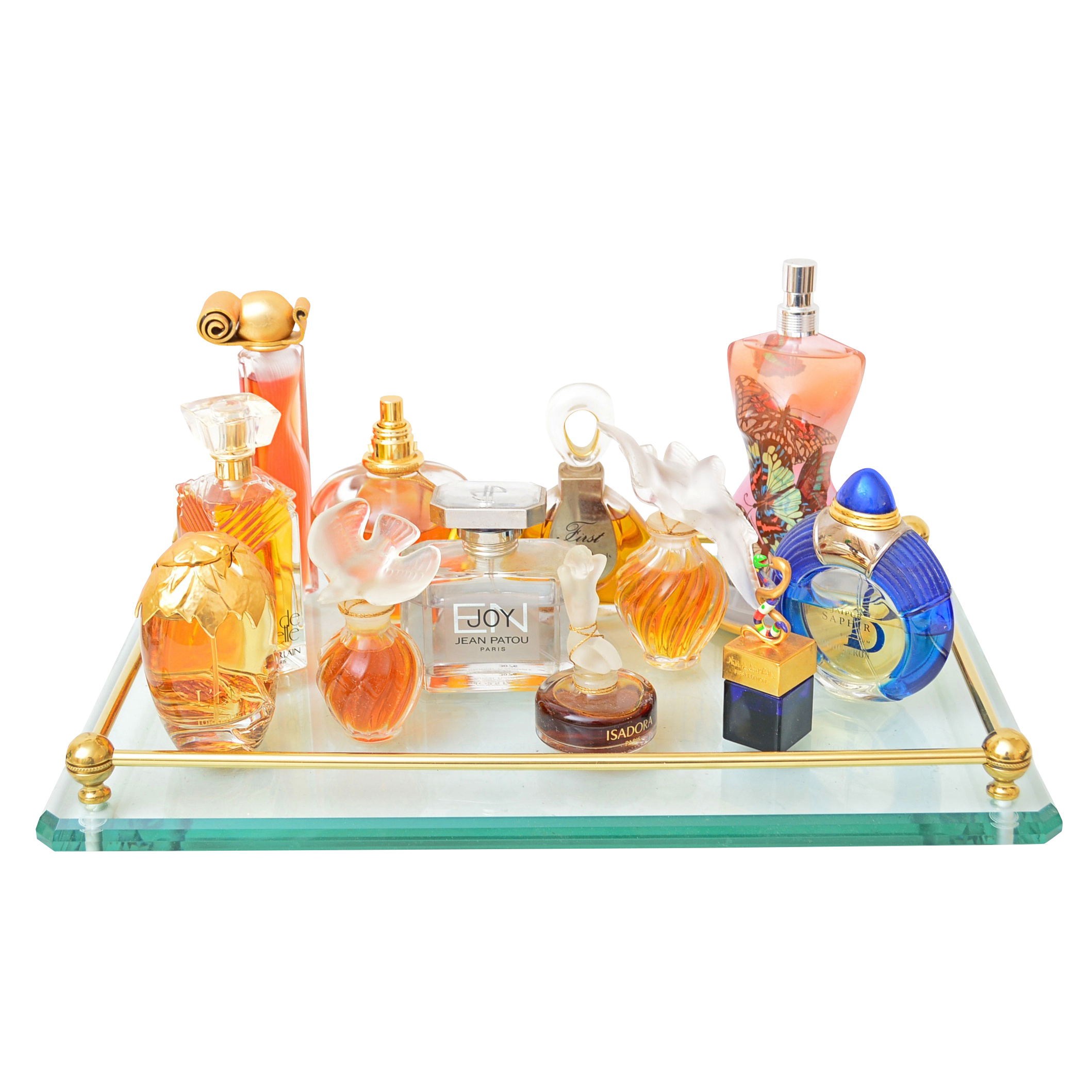 Perfume Collection With Lalique Jean Patou S Joy With Glass