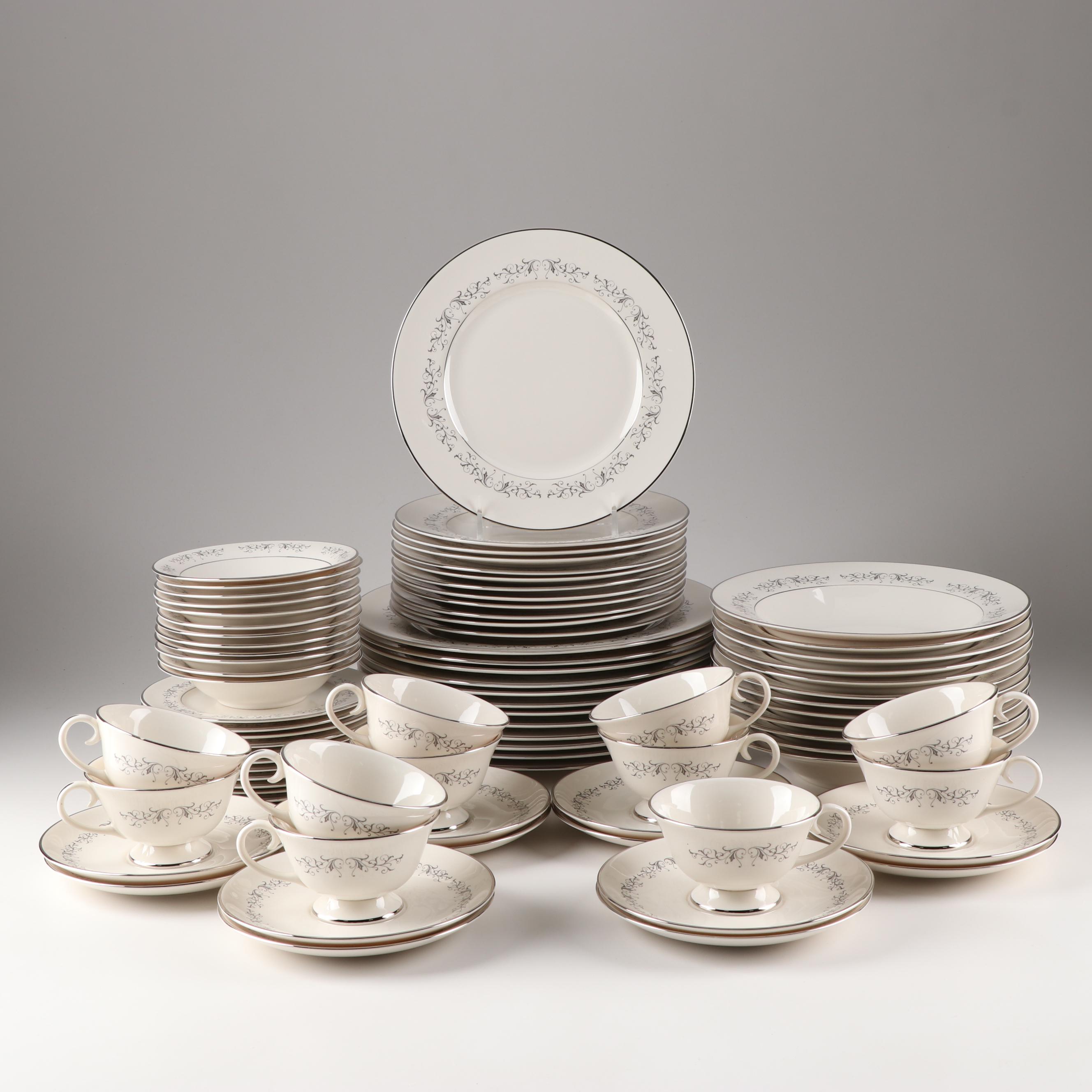Flintridge China "Pierra Grey" Dinnerware EBTH