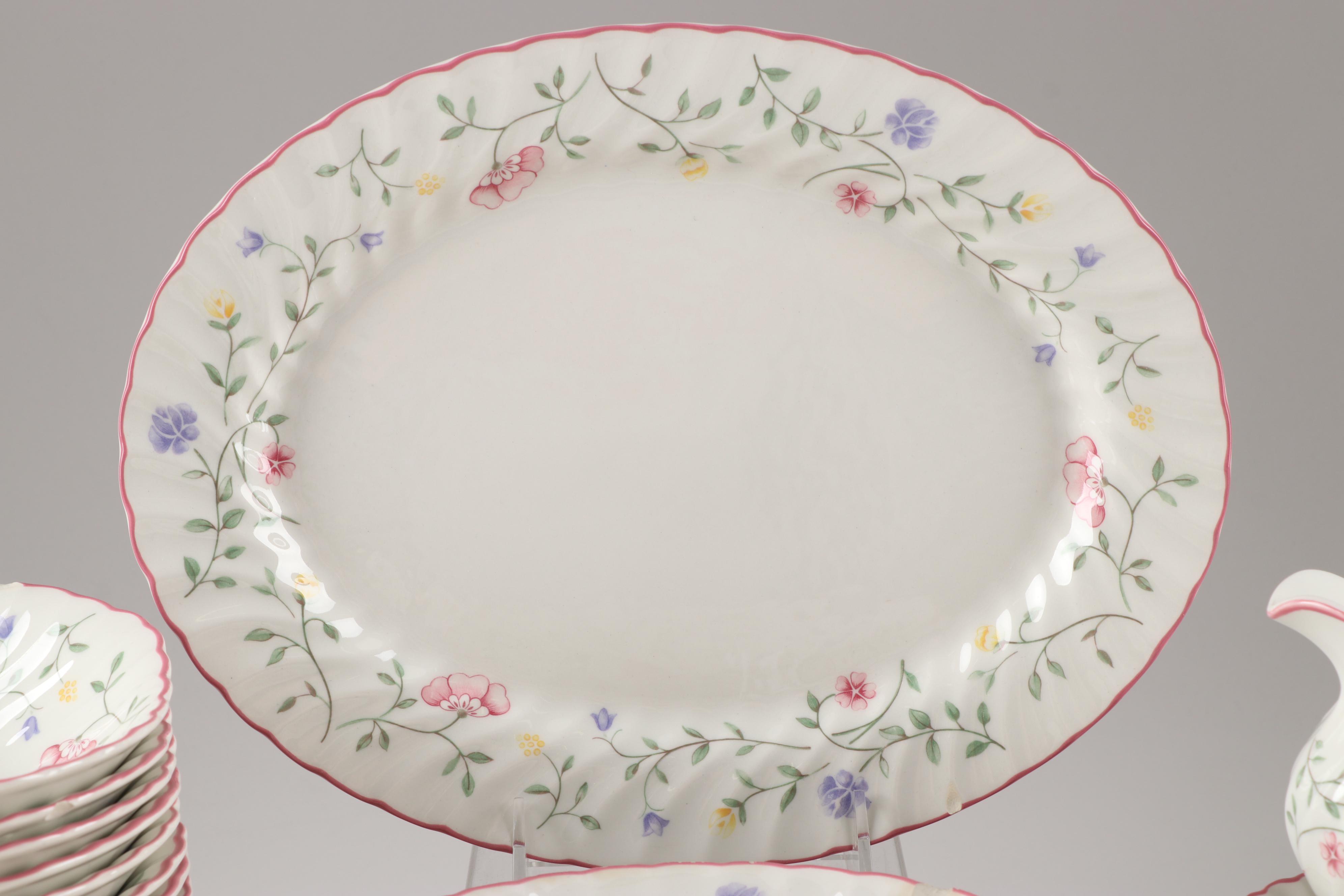 Johnson Brothers "Summer Chintz" Dinner Service EBTH