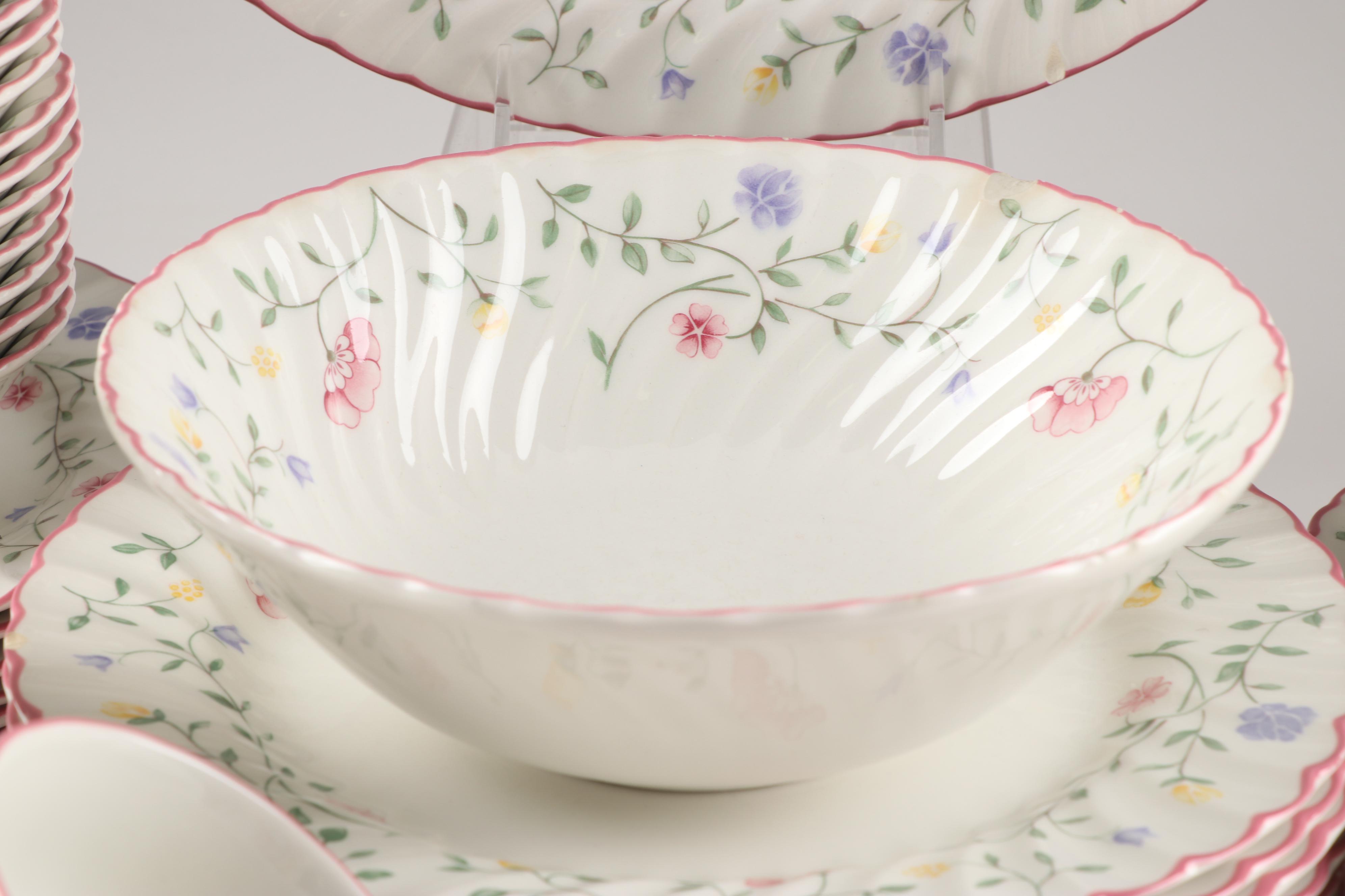 Johnson Brothers "Summer Chintz" Dinner Service EBTH