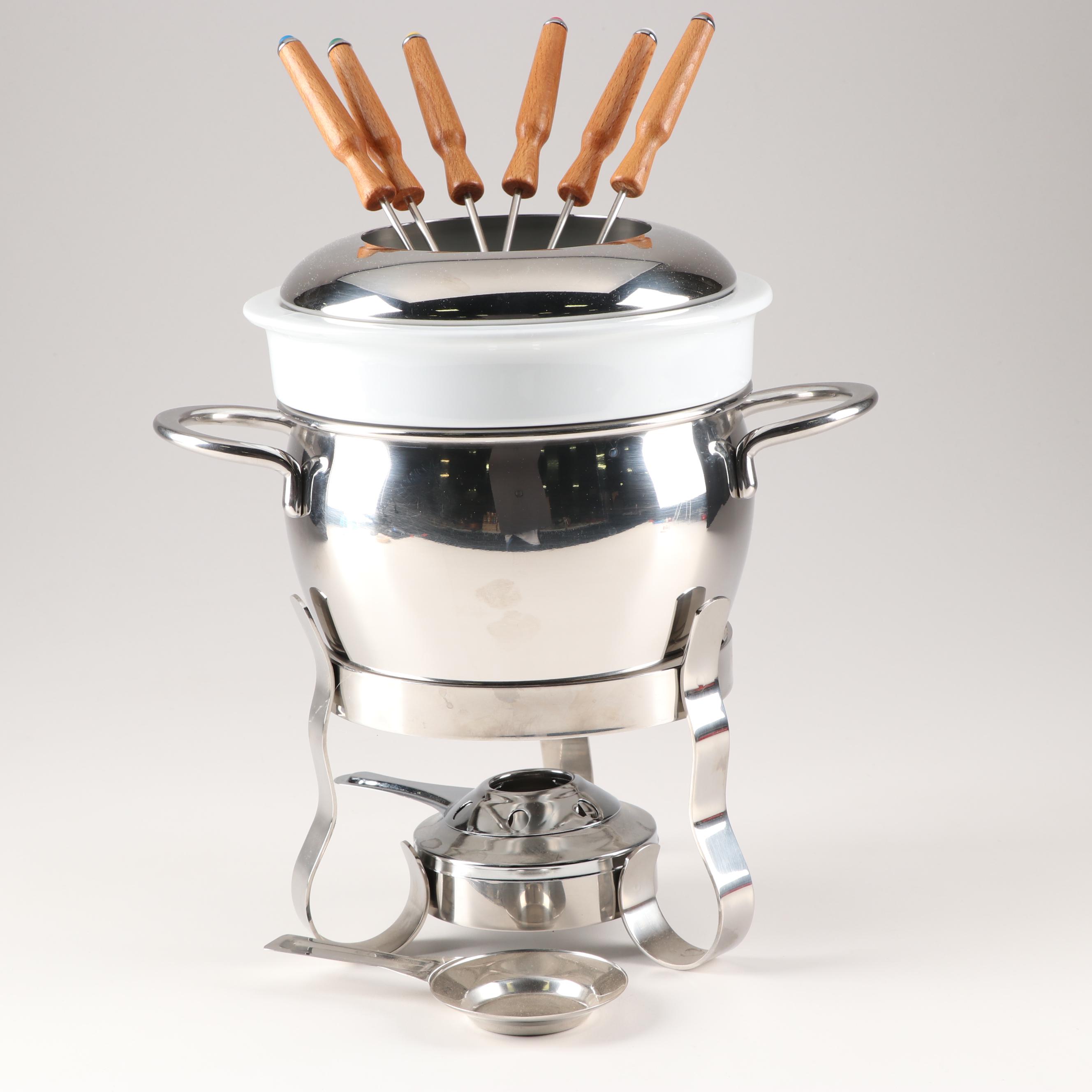 WilliamsSonoma by Ruffoni Stainless Steel Fondue Pot EBTH