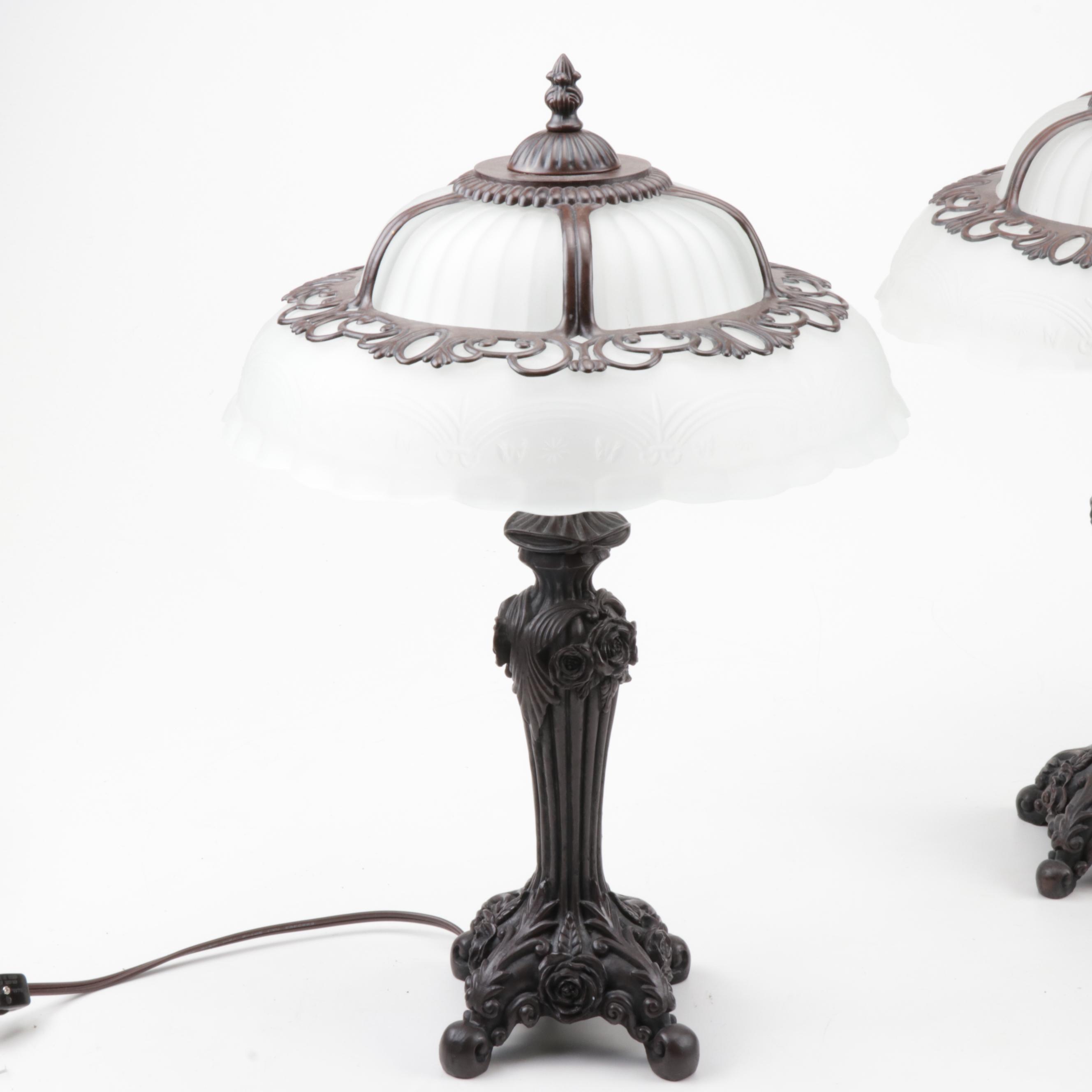 Cheyenne Company Art Nouveau Reproduction Table Lamps EBTH